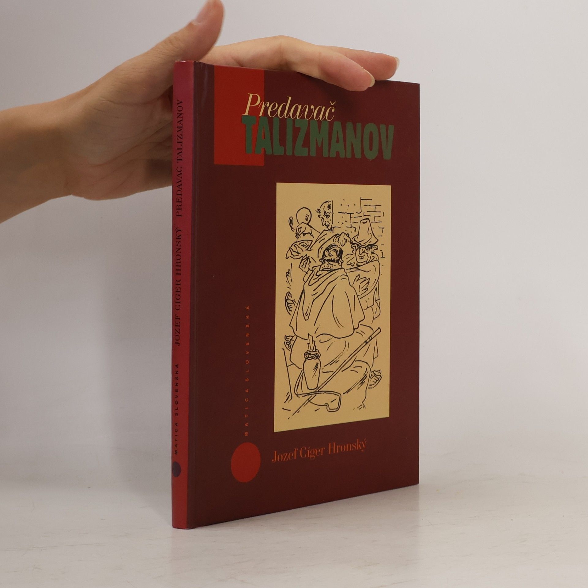 Jozef Cíger-Hronský Predavač talizmanov