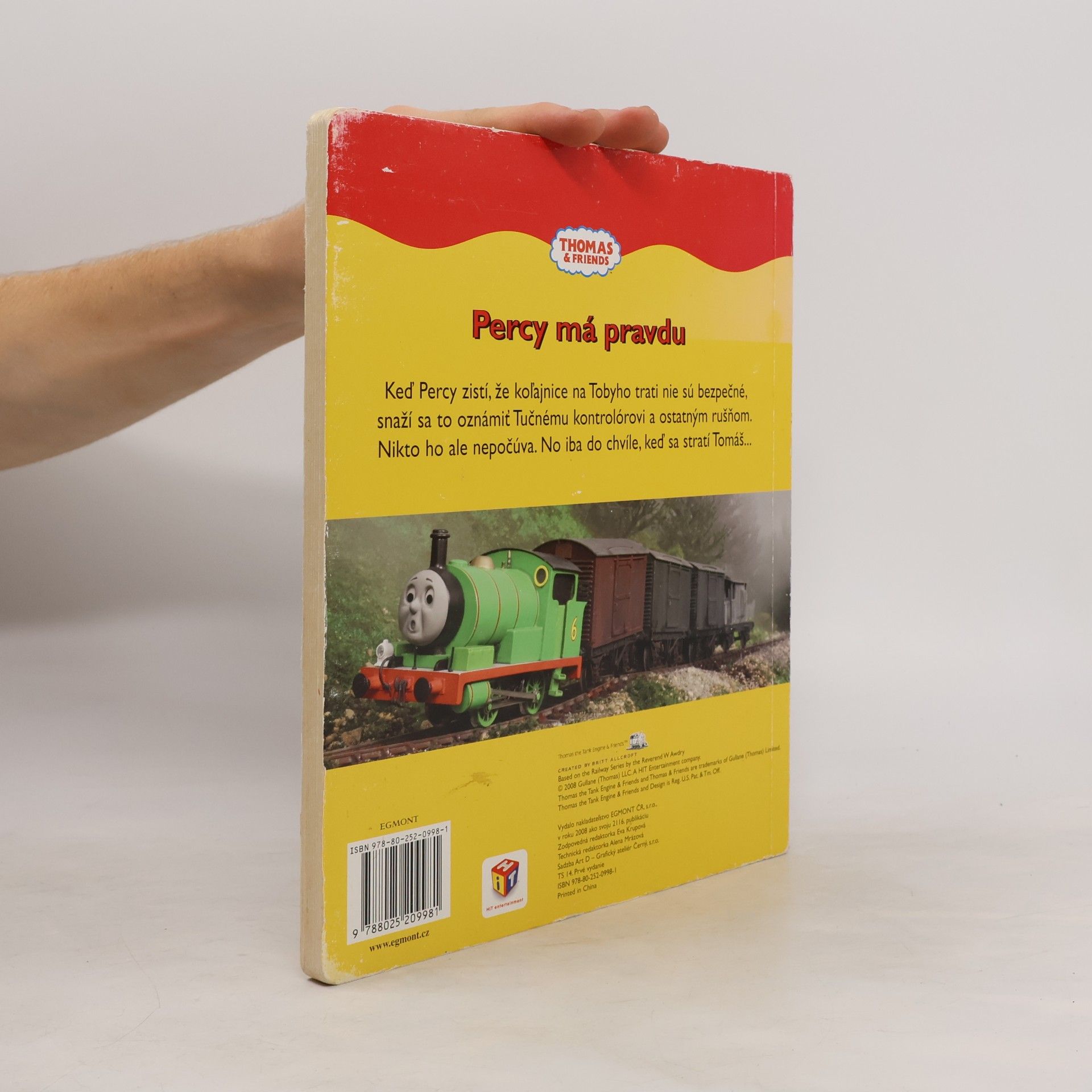 Wilbert Awdry Percy má pravdu