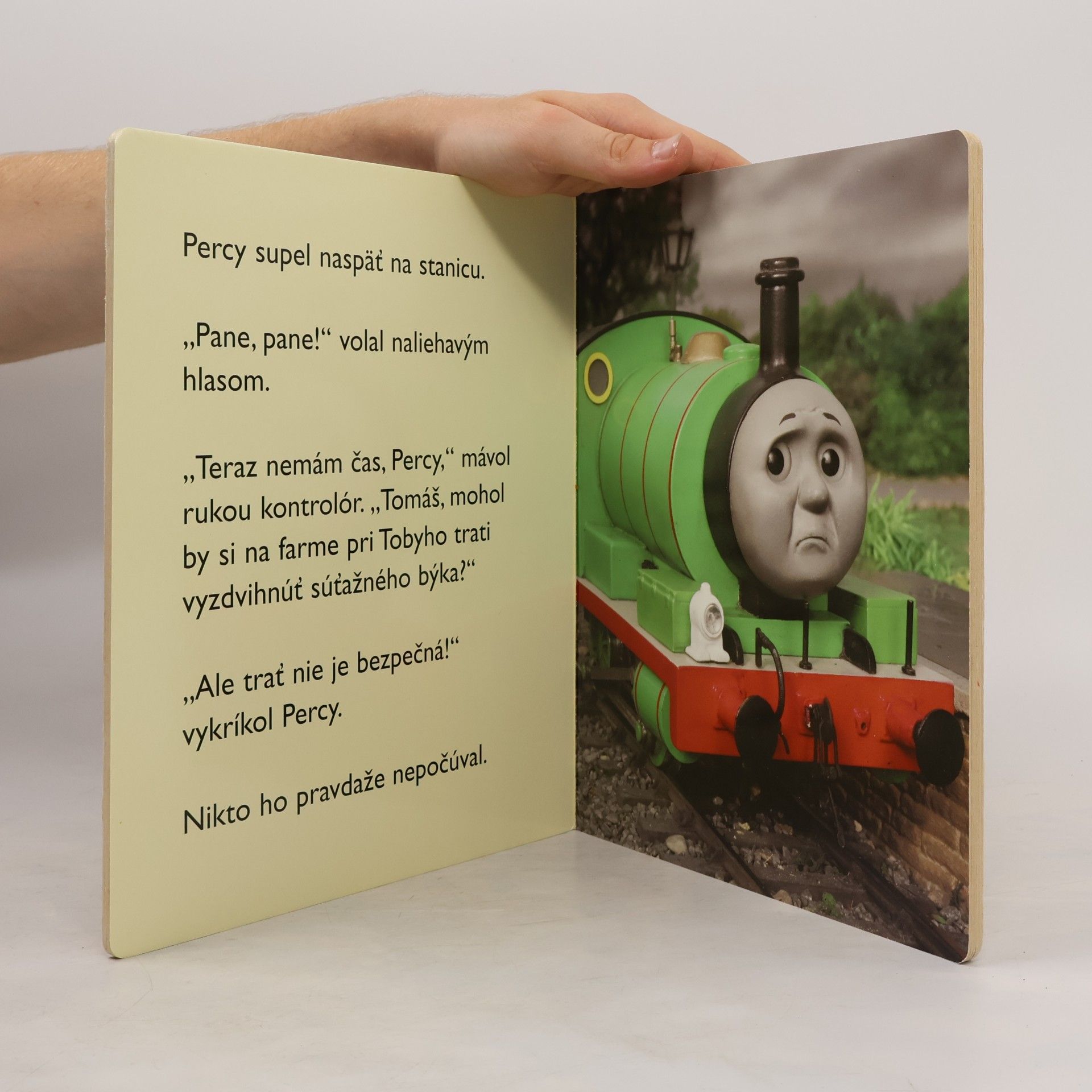 Wilbert Awdry Percy má pravdu