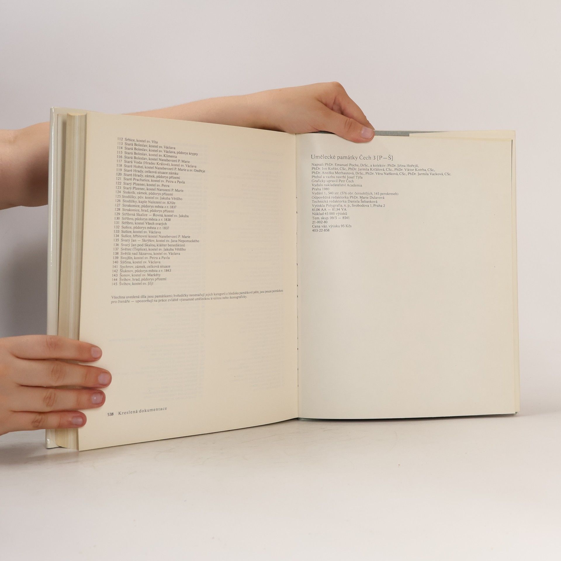 Various authors Umělecké památky Čech 3. P-Š