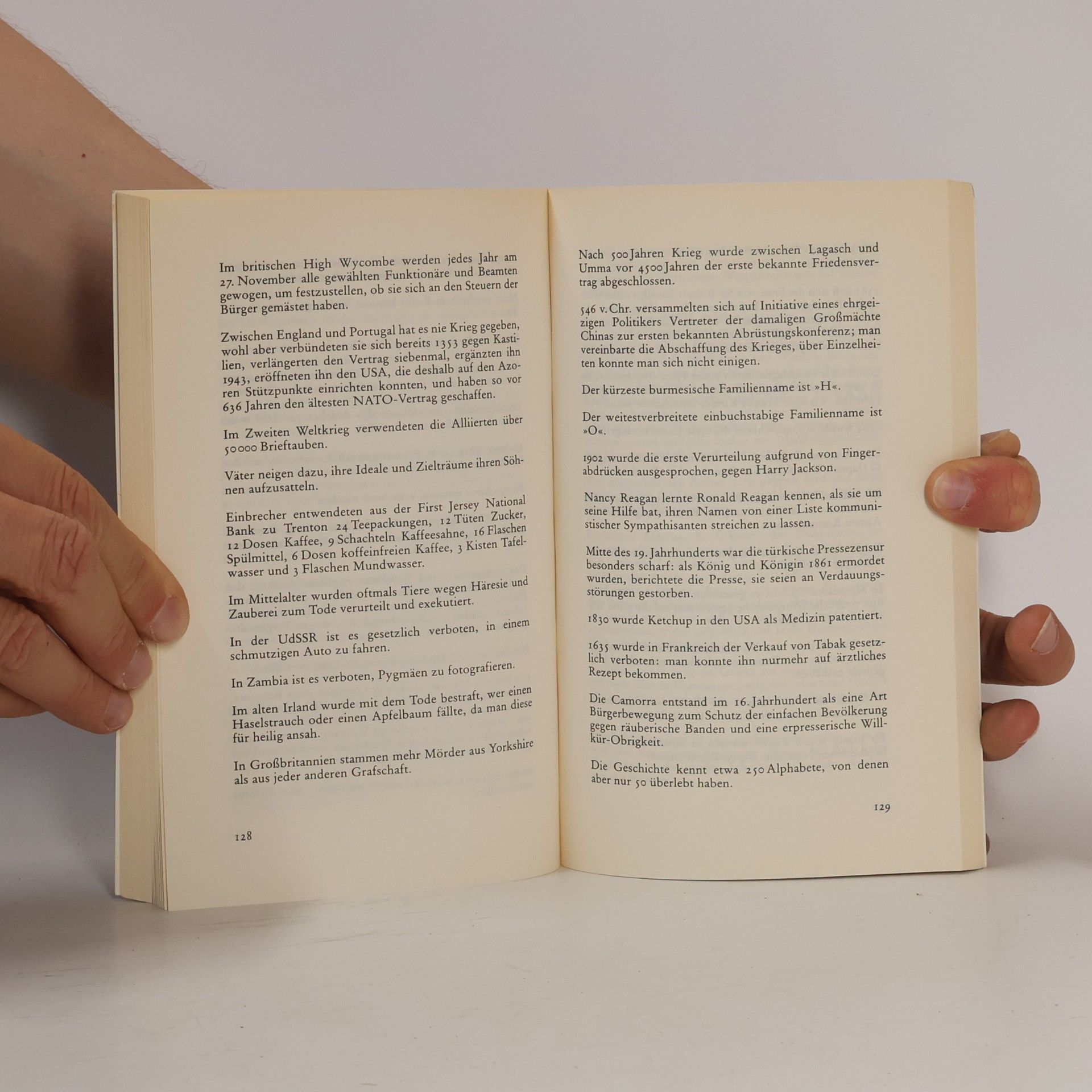 Hanswilhelm Haefs Handbuch des Nutzlosen Wissens