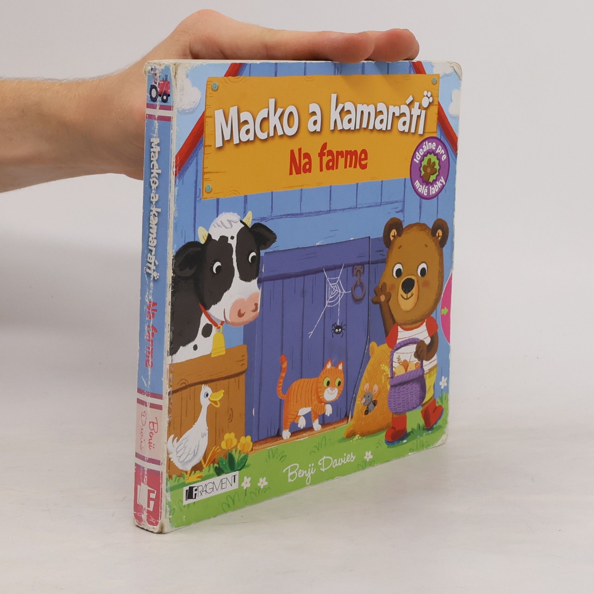 Benji Davies Macko a kamaráti Na farme