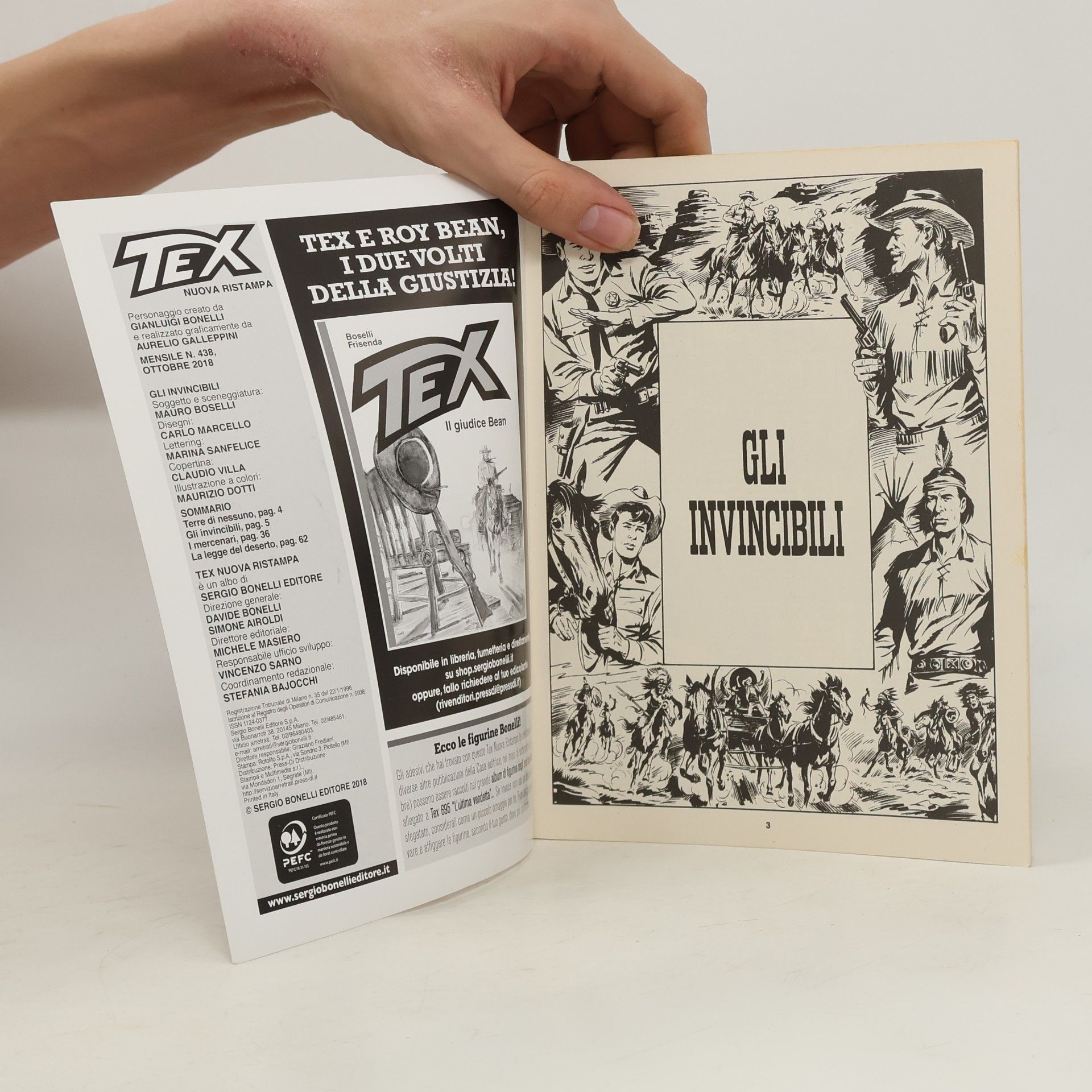 Various authors Tex. Gli Invincibili