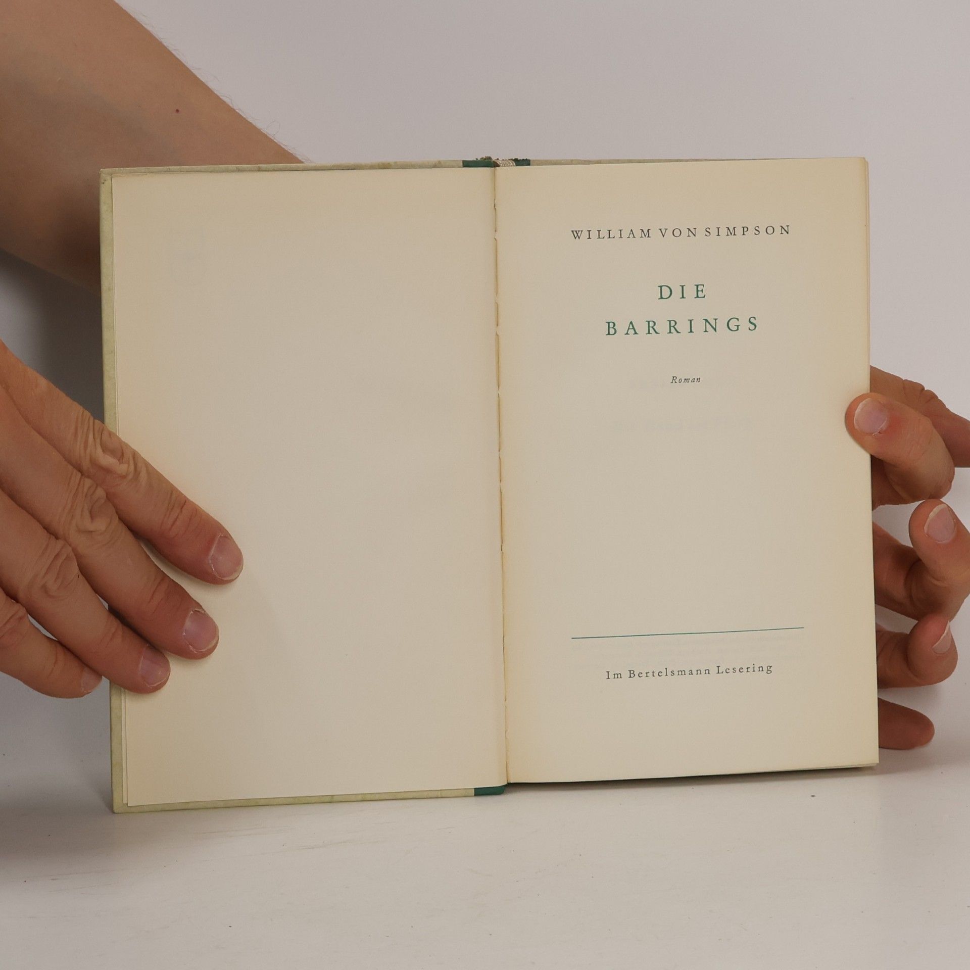 William von Simpson Die Barrings
