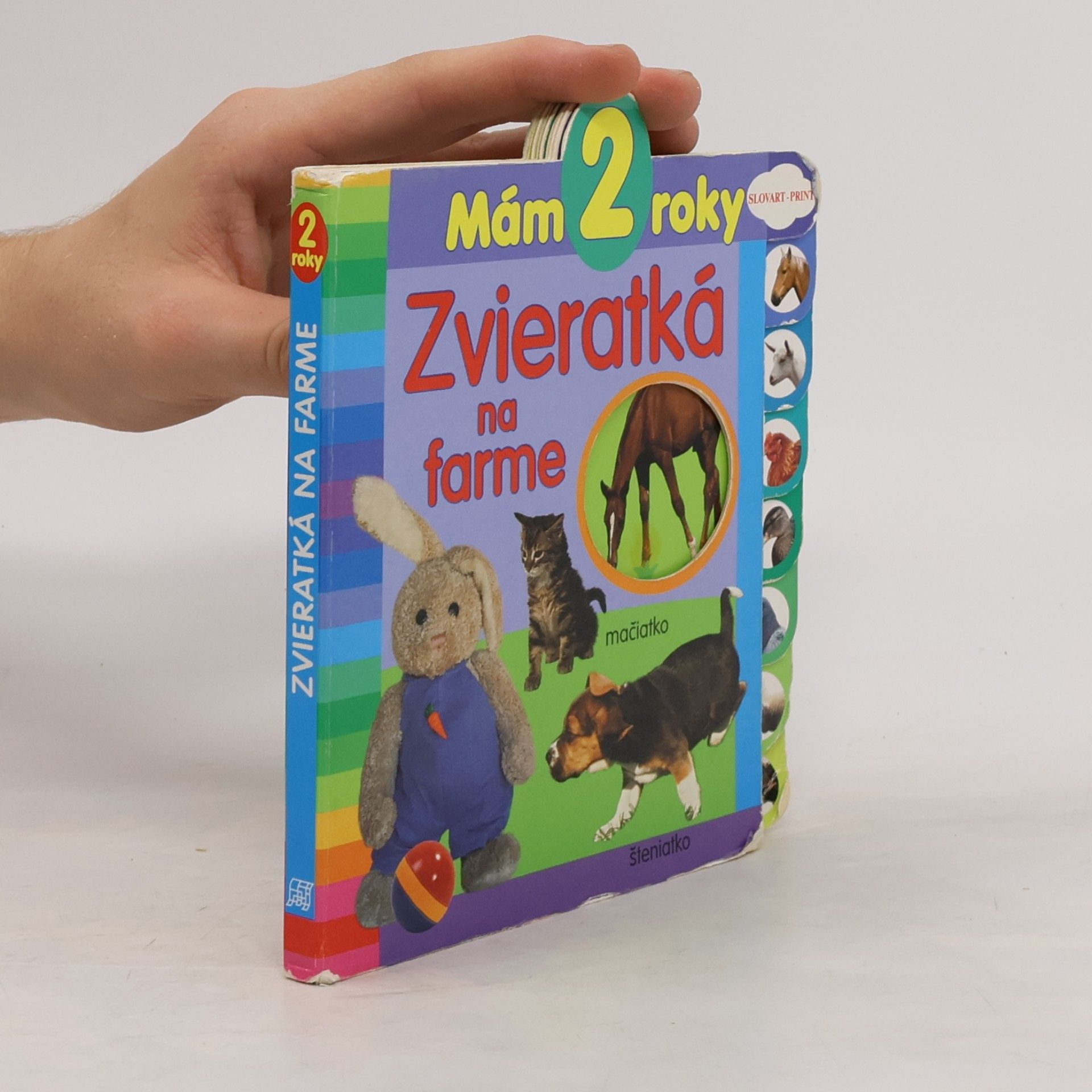 Kolektiv autorů Mám 2 roky - Zvieratká na farme - 2. vydanie