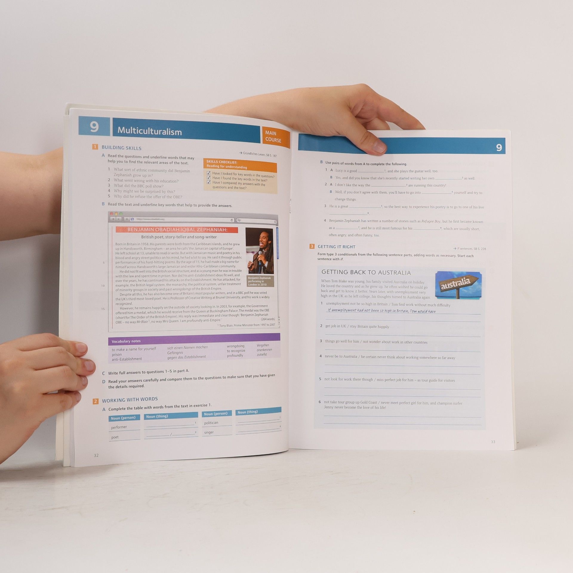 Michael Benford Allgemeine Ausgabe, Workbook mit Audio-CD
