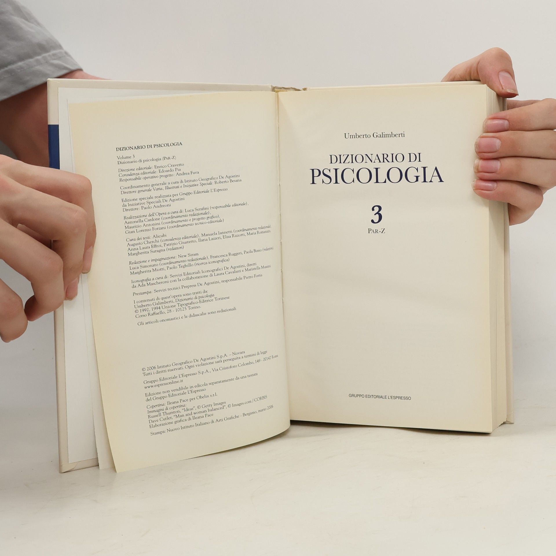 Umberto Galimberti Dizionario di psicologia 3