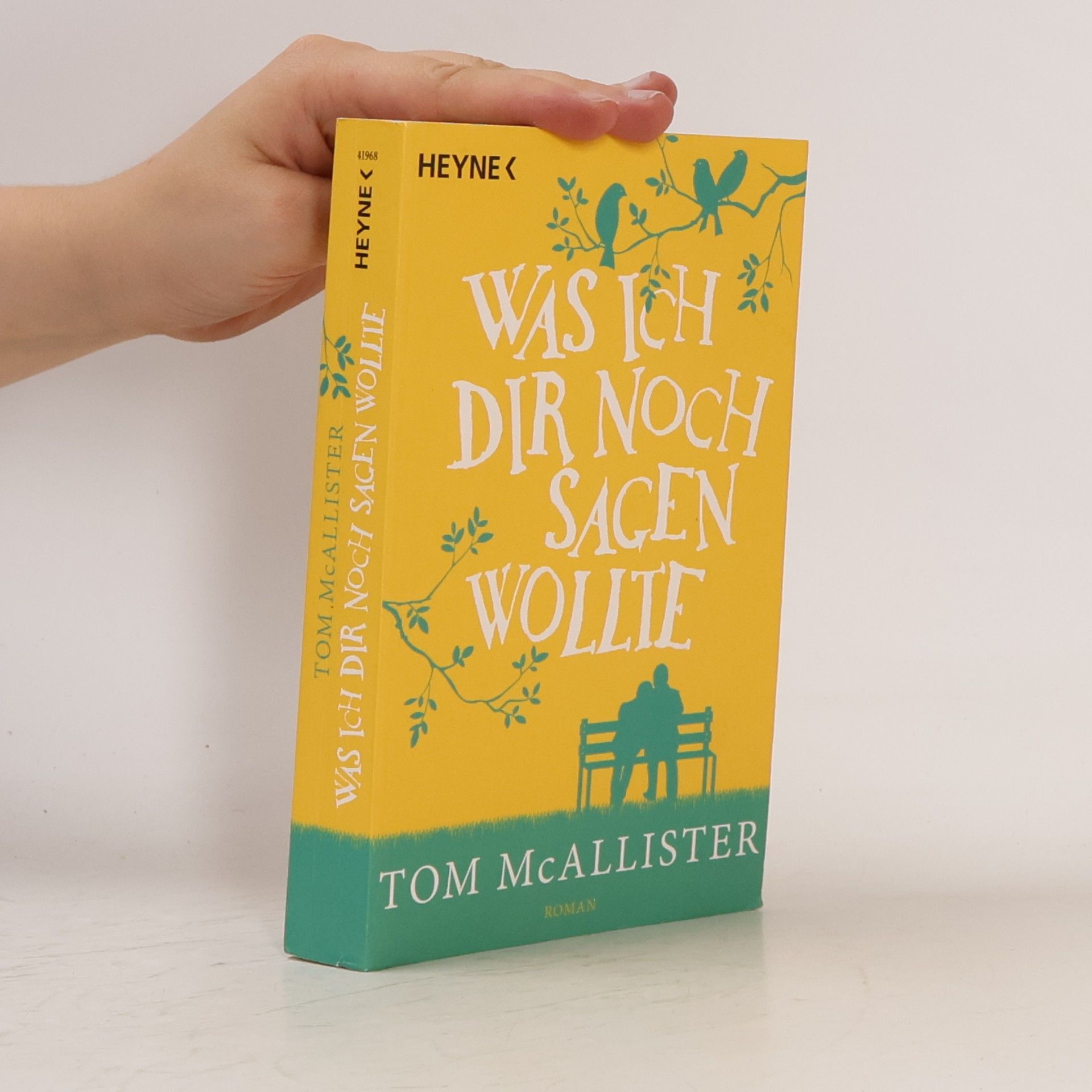 Tom McAllister Was ich dir noch sagen wollte