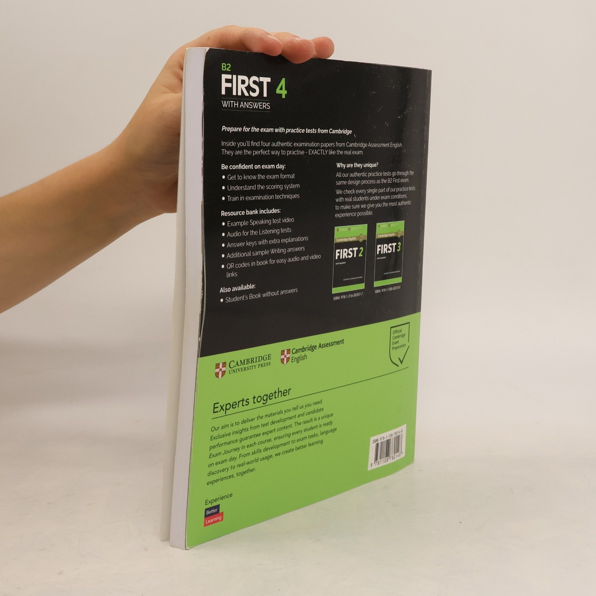 Autorenkollektiv B2 First 4 Student's Book with Answers with Audio with Resource Bank Authentic Practice Tests