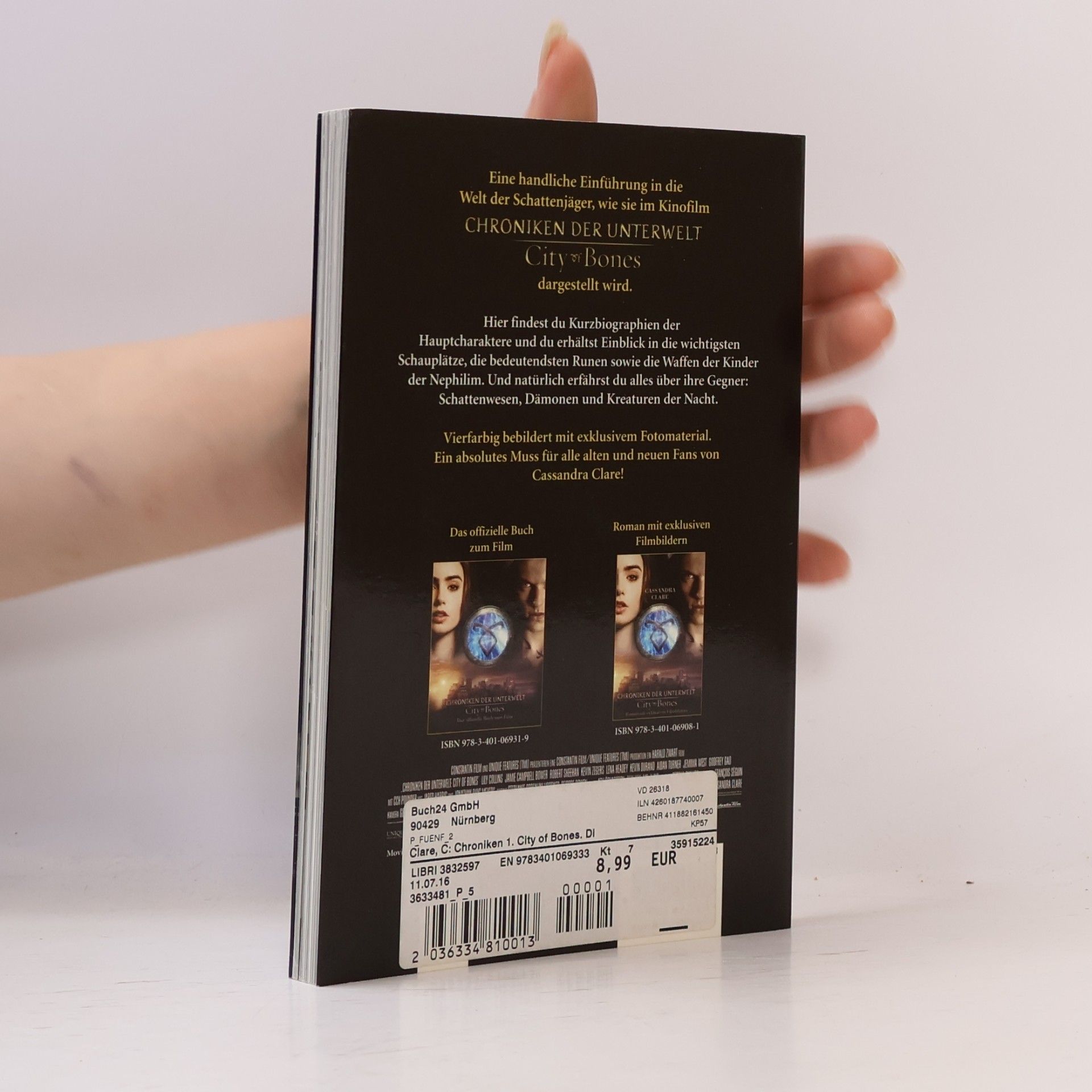 Mimi OConnor Chroniken der Unterwelt, City of Bones - die Schattenjäger