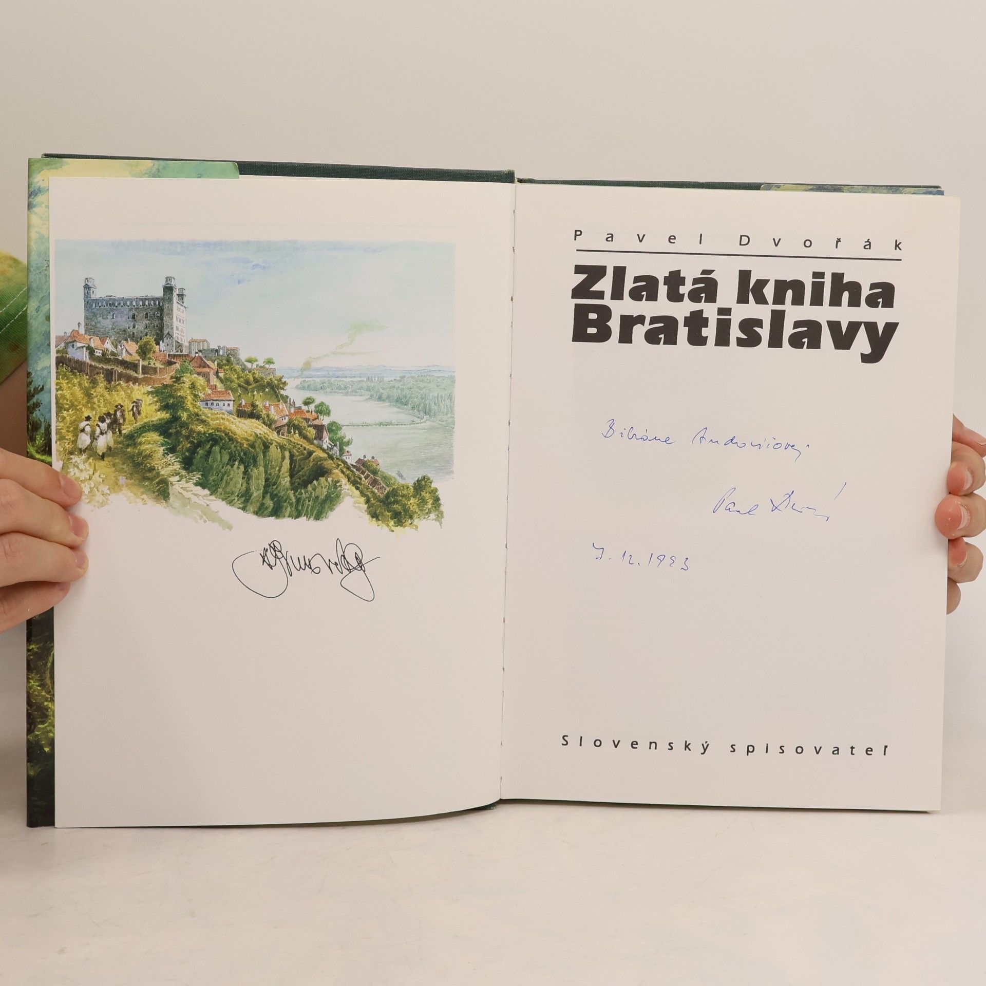 Pavel Dvořák Zlatá kniha Bratislavy