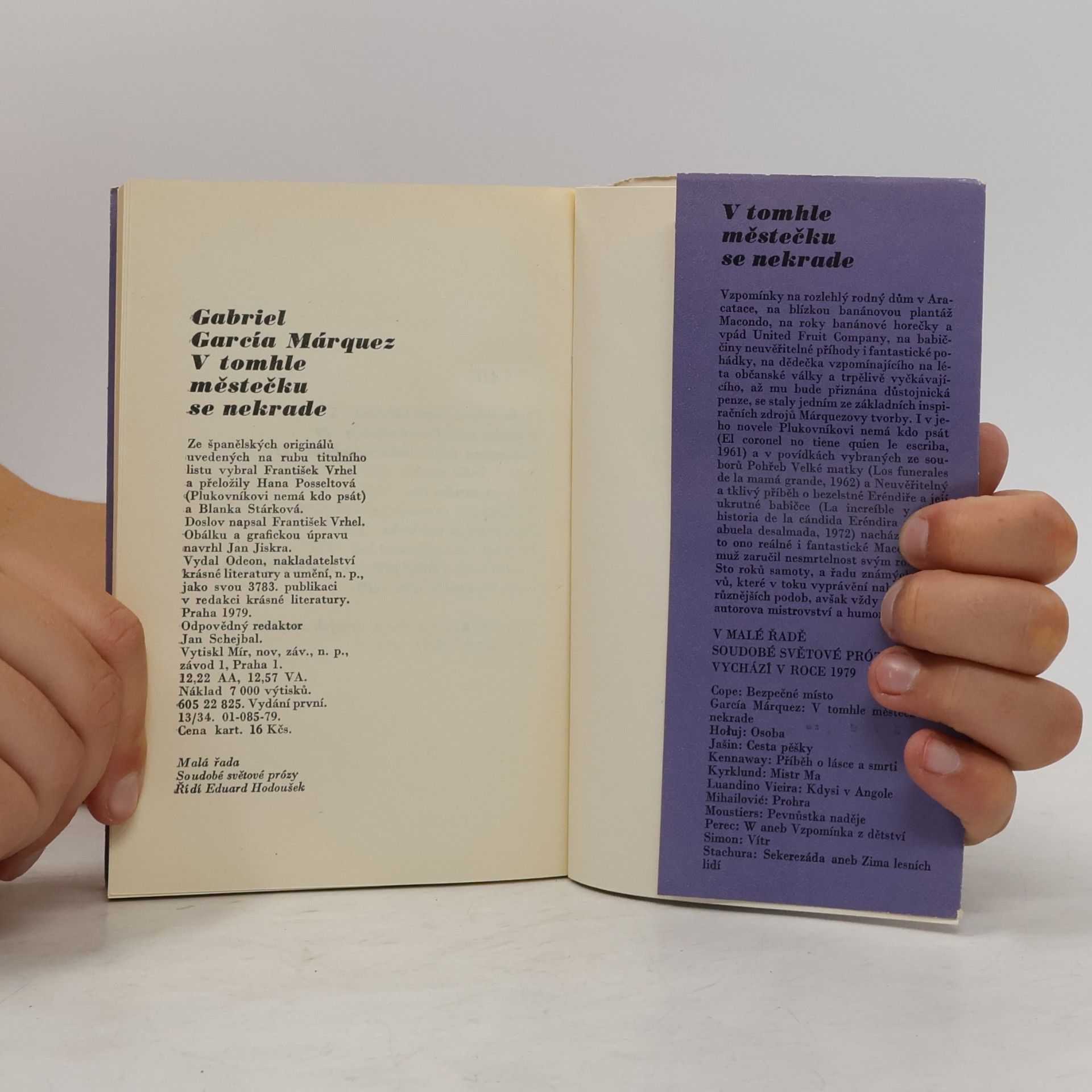 Gabriel García Márquez V tomhle městečku se nekrade