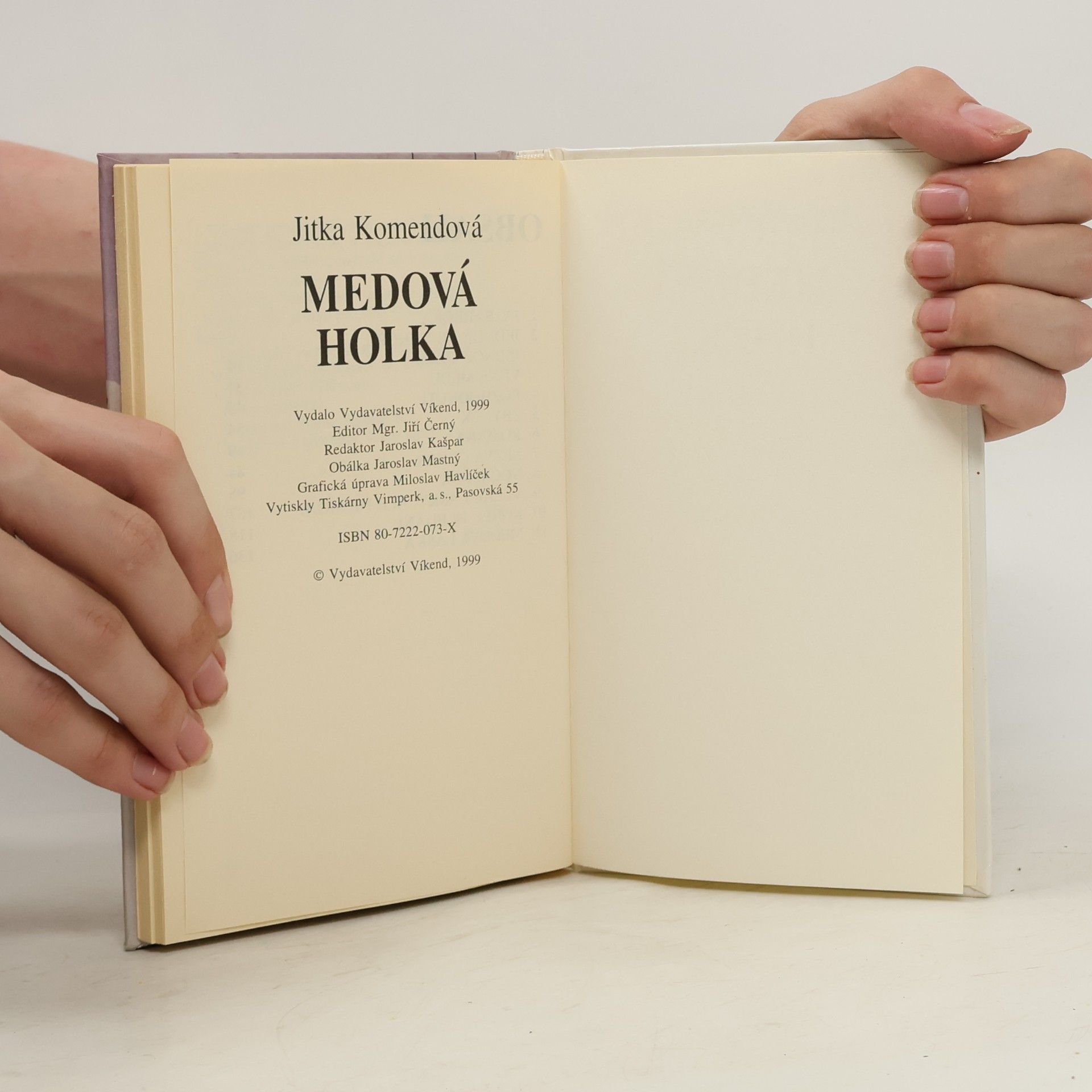 Jitka Komendová Medová holka