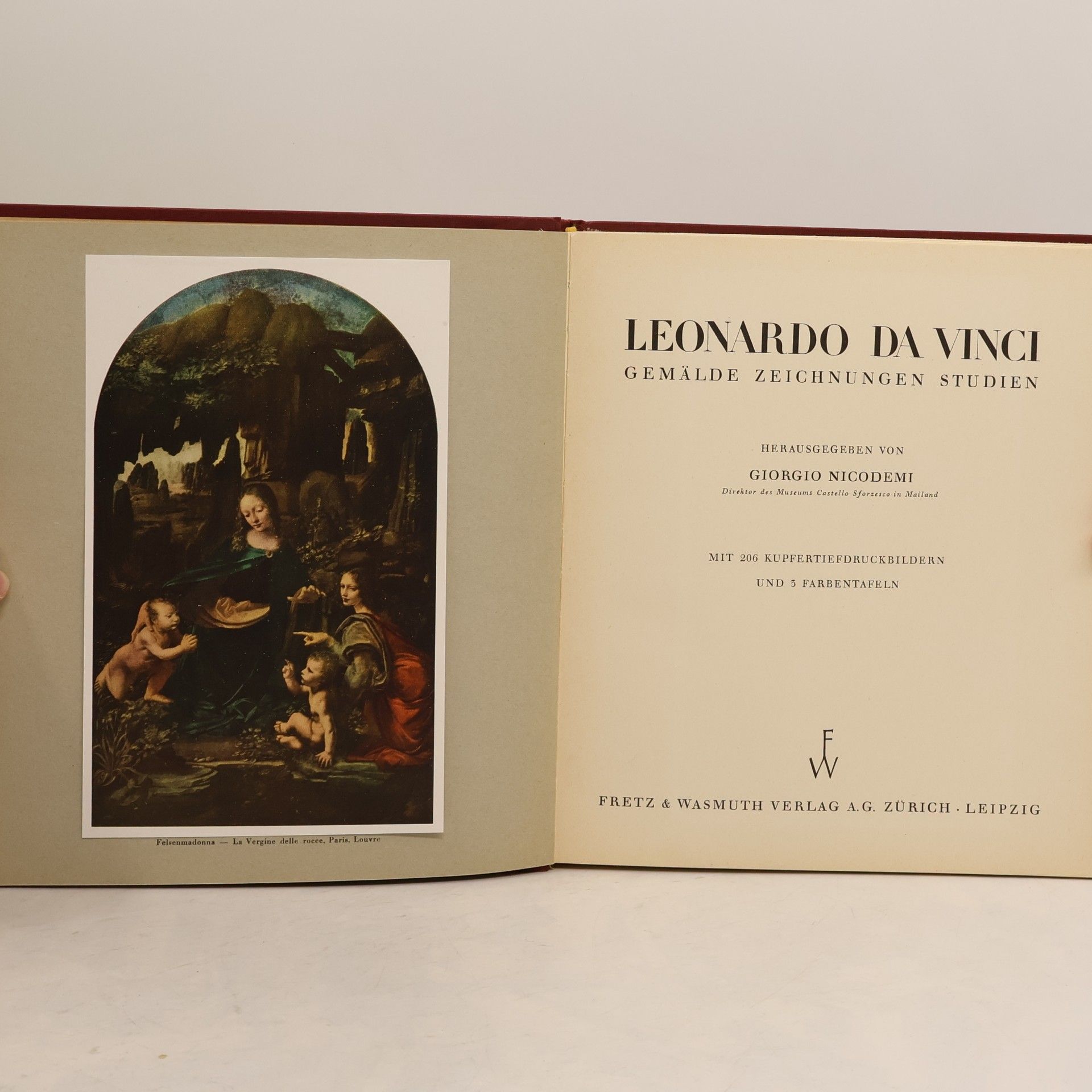 Giorgio Nicodemi Leonardo da Vinci. Gemälde, Zeichnungen, Studien