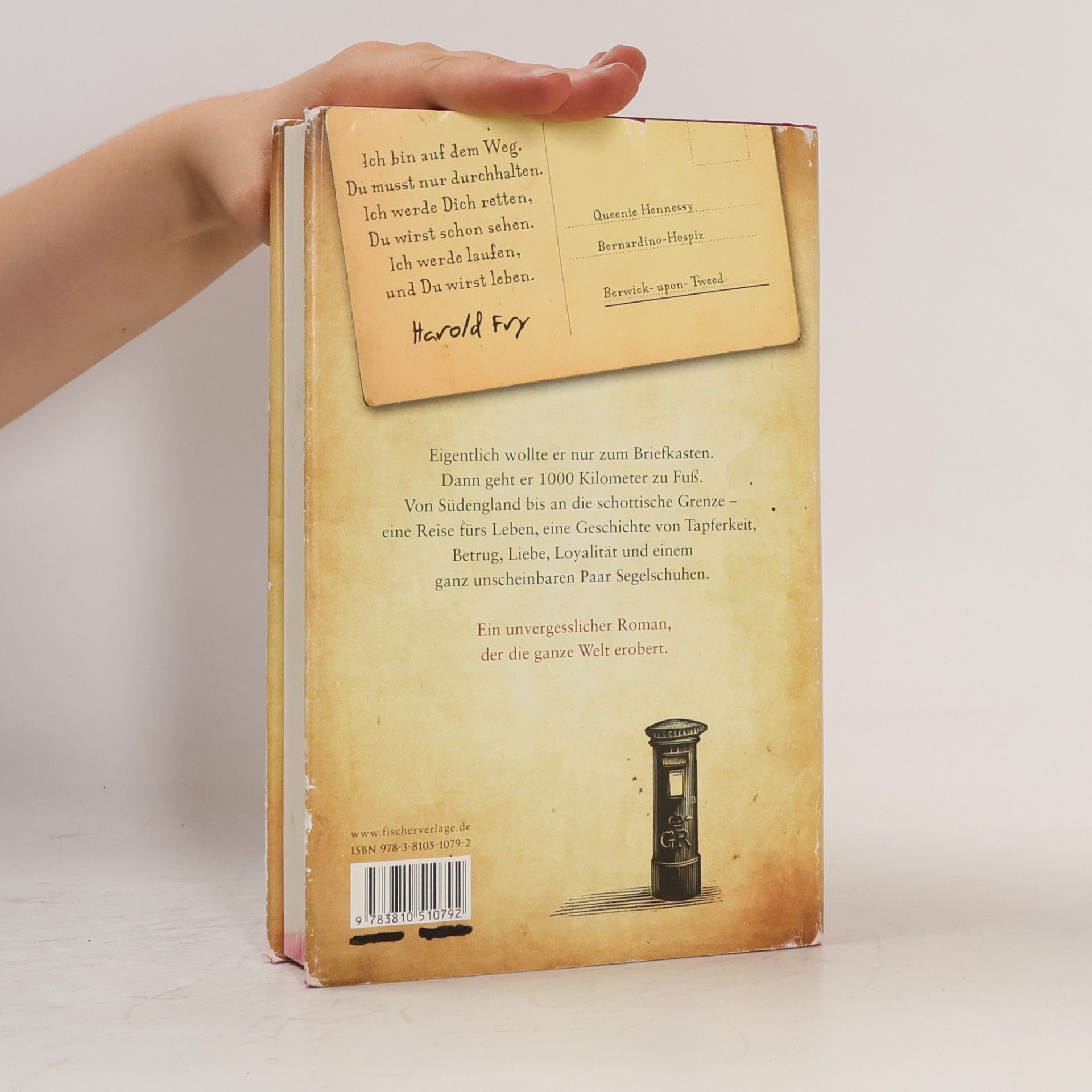 Rachel Joyce Die unwahrscheinliche Pilgerreise des Harold Fry