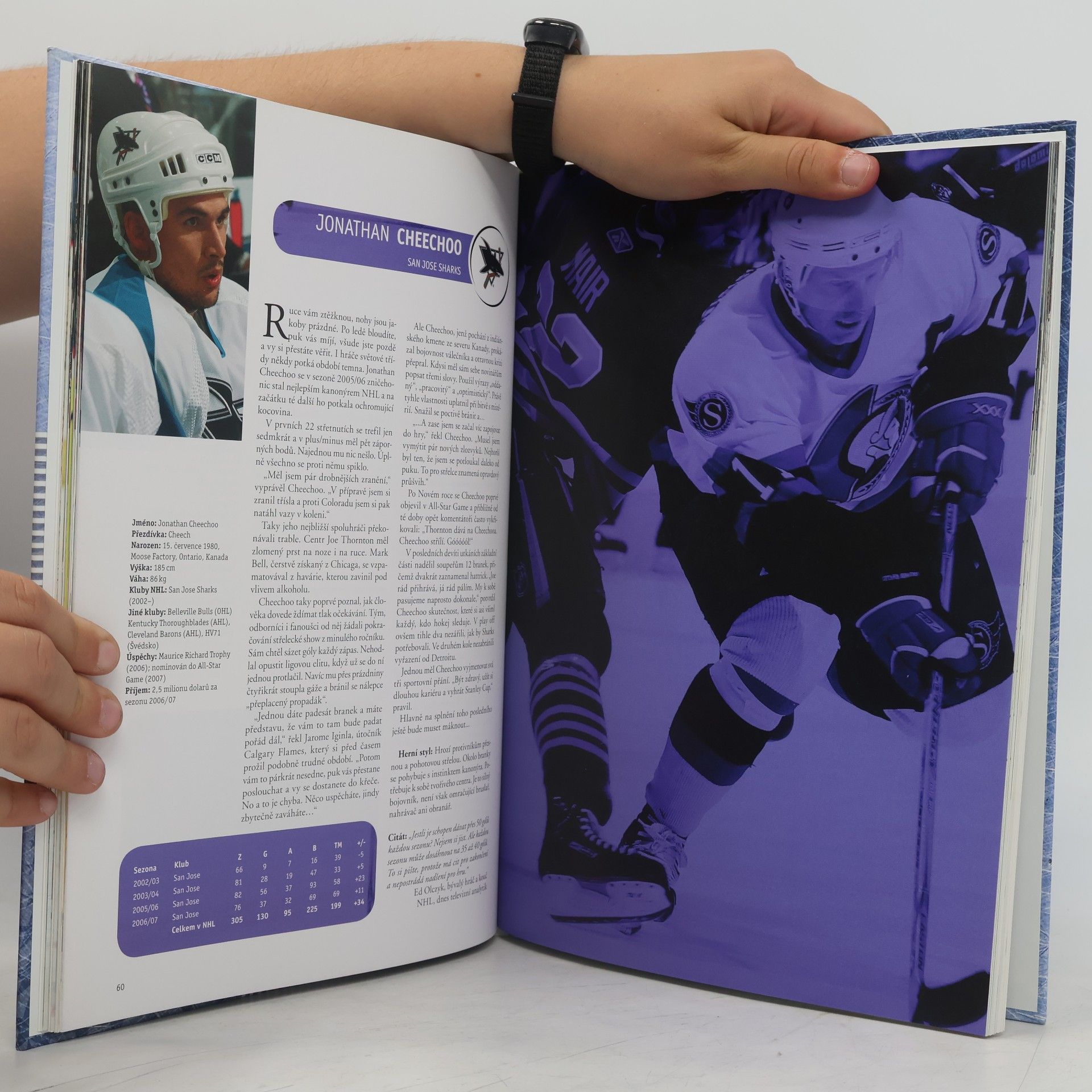 Jante Abrahamsson Hvězdy NHL 2008 + Češi a Slováci v sezoně 2006/07