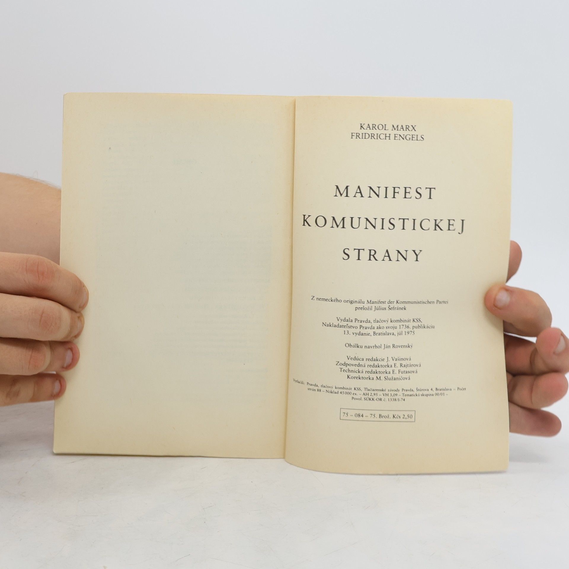 Karl Marx Manifest komunistickej strany