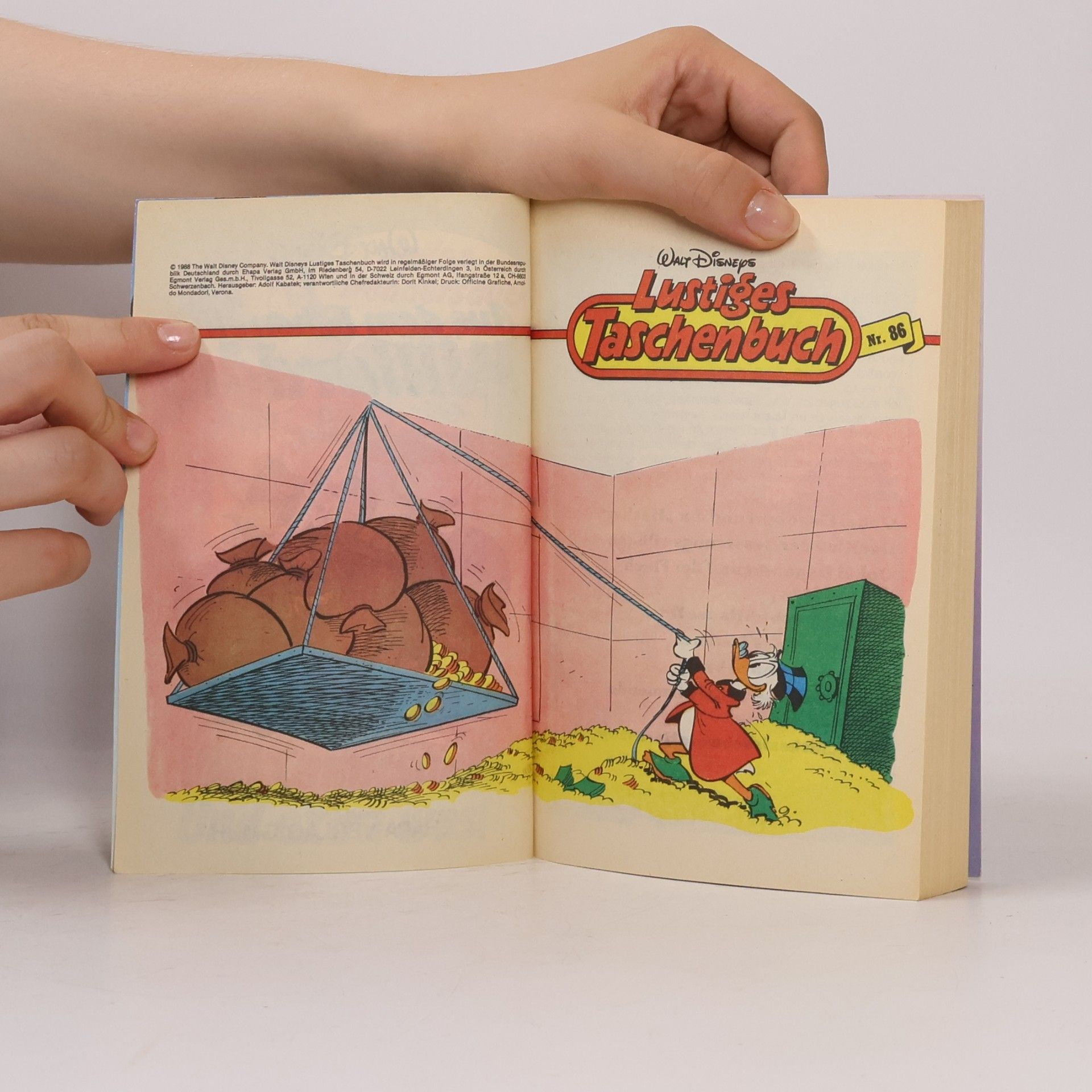 Walt Disney Lustiges Taschenbuch 86. Aus dem Leben eines Milliardärs