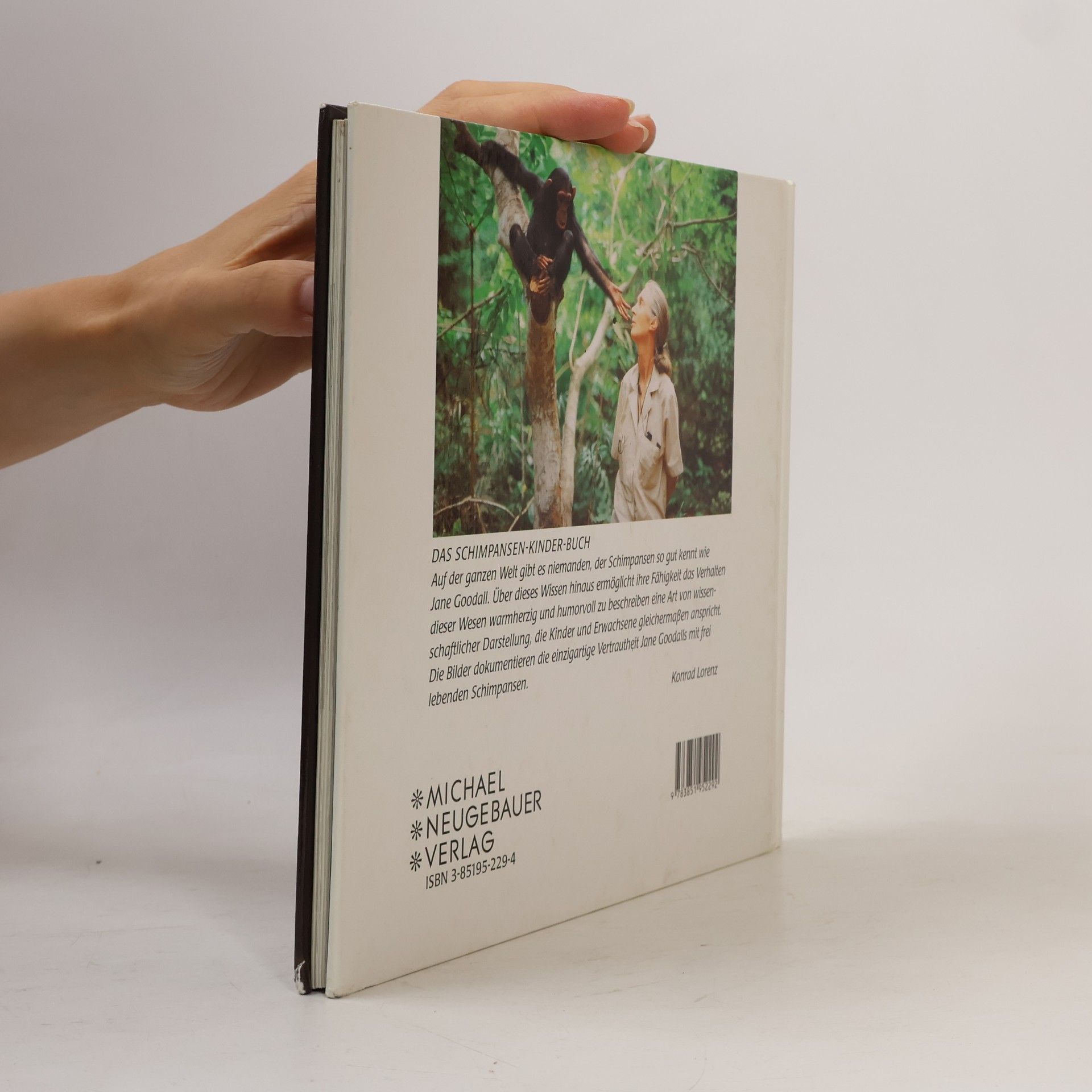 Jane Goodall Das Schimpansen-Kinder-Buch