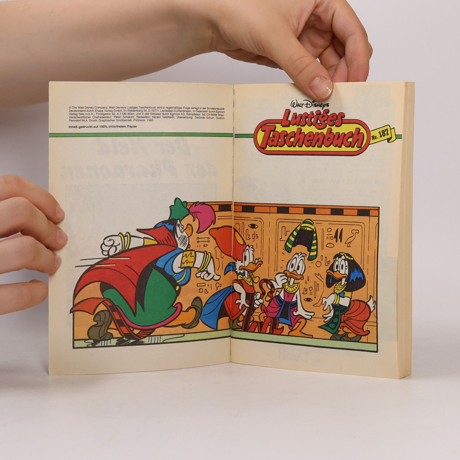 Walt Disney Lustiges Taschenbuch 187. Der Held der Pharaonen