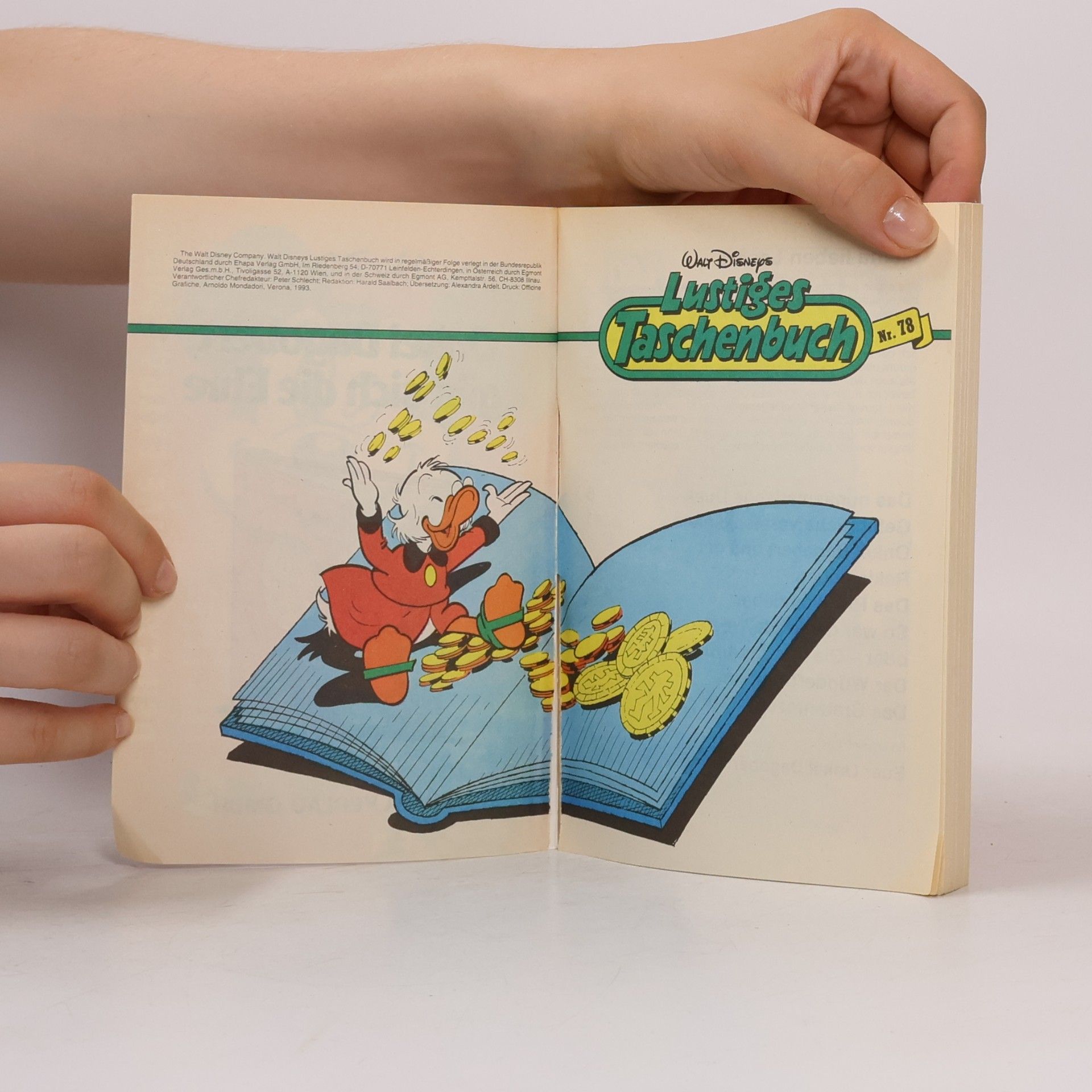 Walt Disney Lustiges Taschenbuch Nr. 78