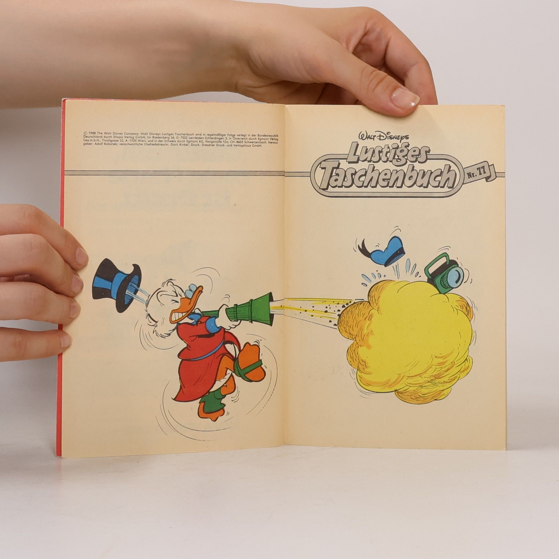 Walt Disney Lustiges Taschenbuch. Nr.77