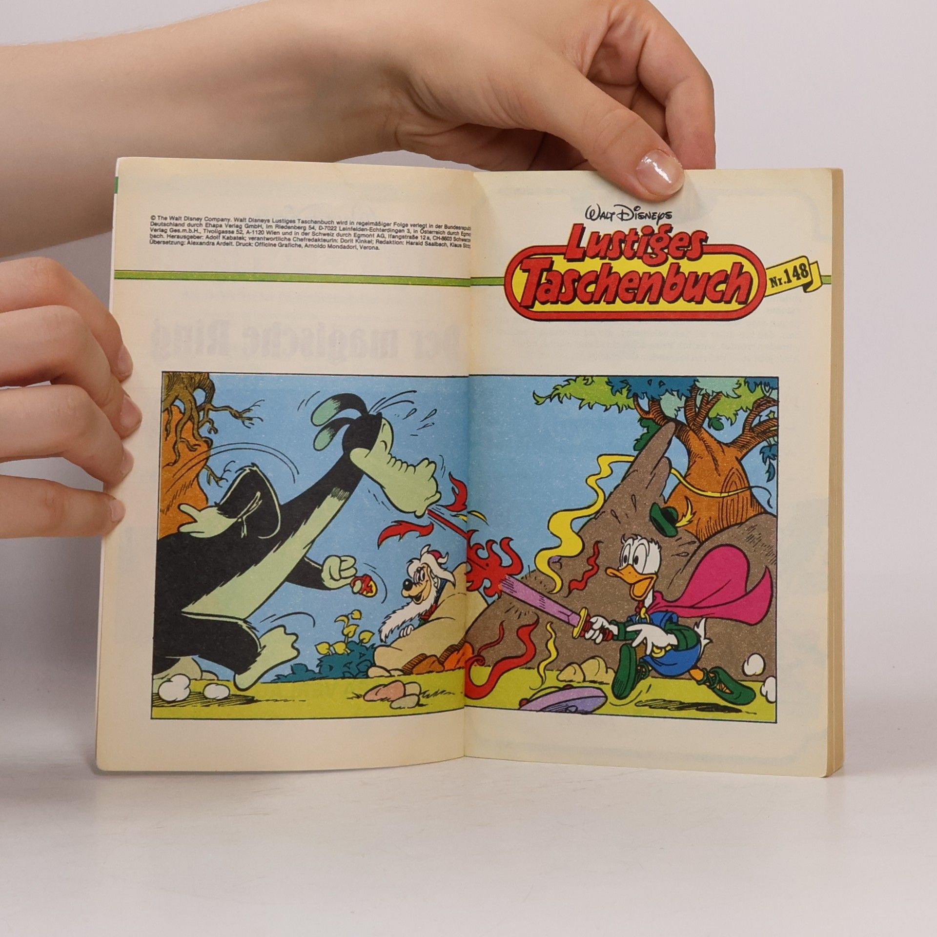 Walt Disney Lustiges Taschenbuch 148. Der magische Ring