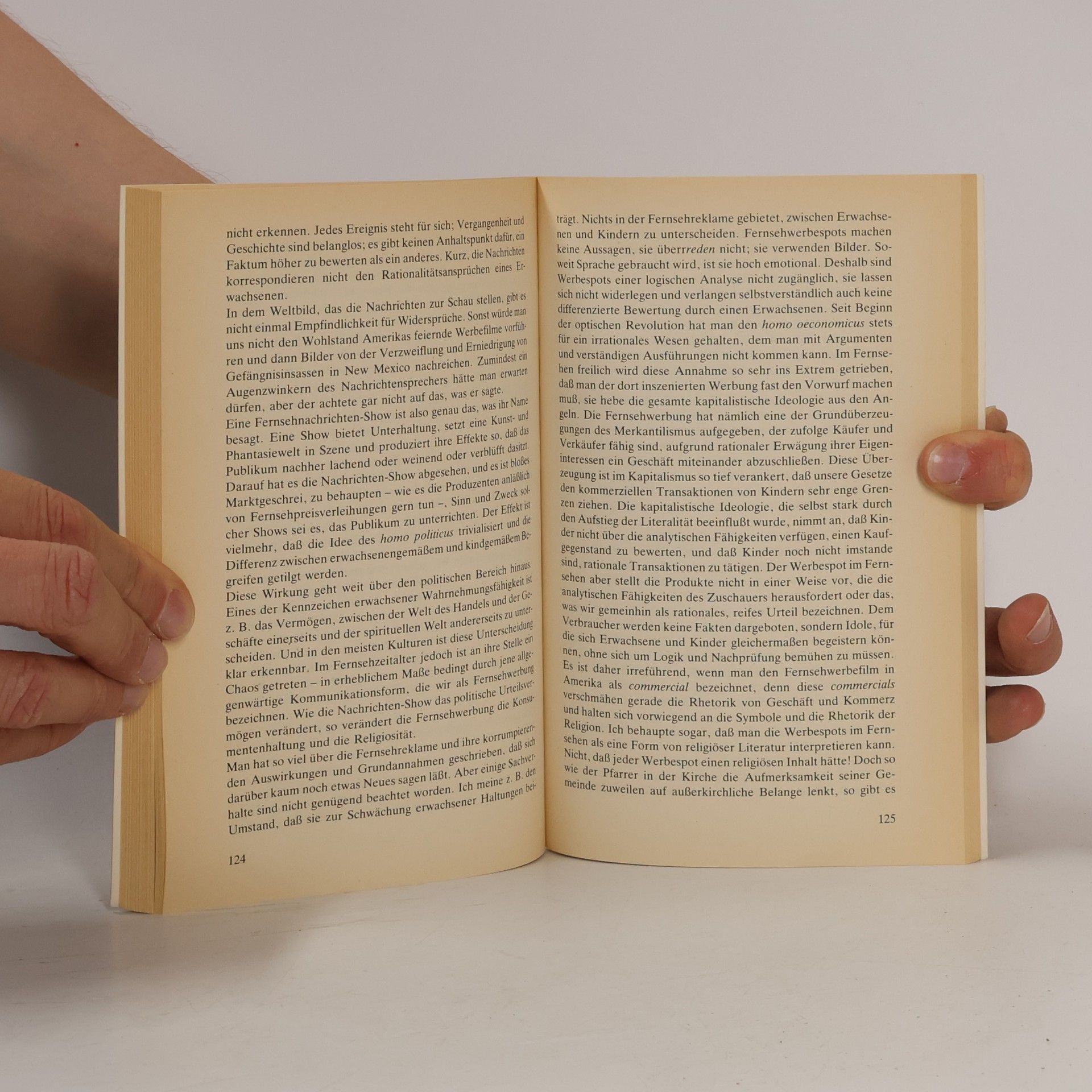 Neil Postman Das Verschwinden der Kindheit