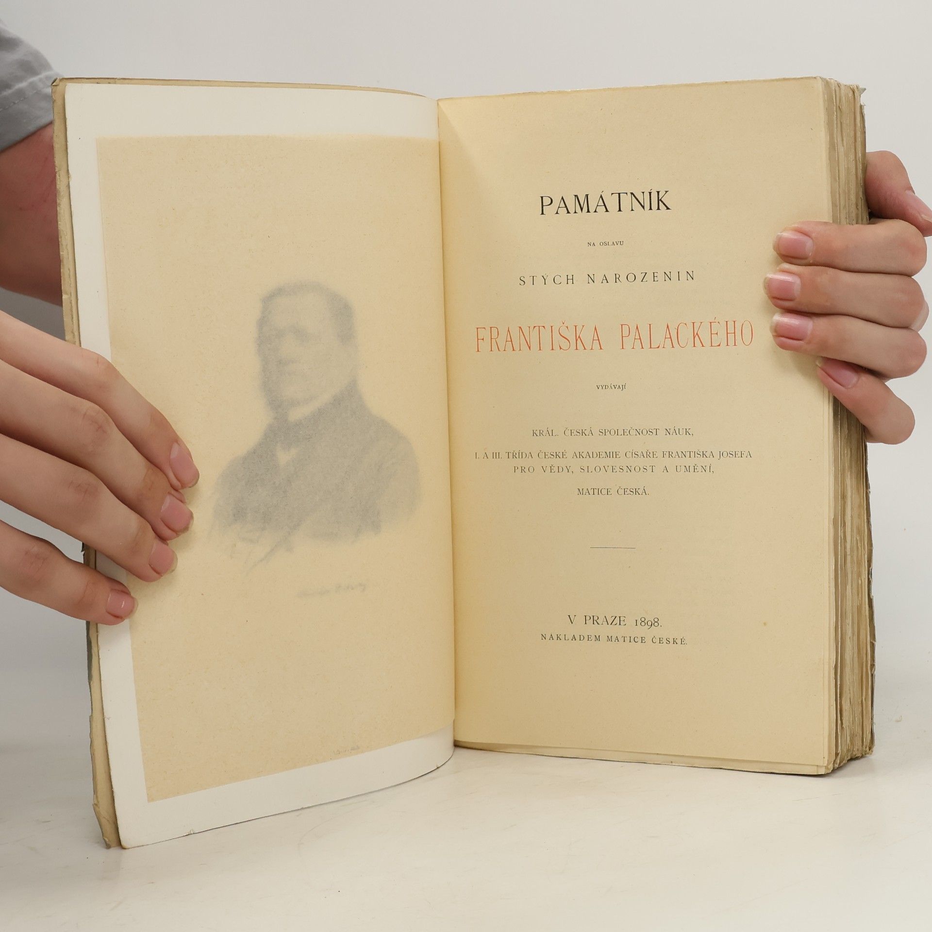 Autorenkollektiv Památník na oslavu stých narozenin Františka Palackého