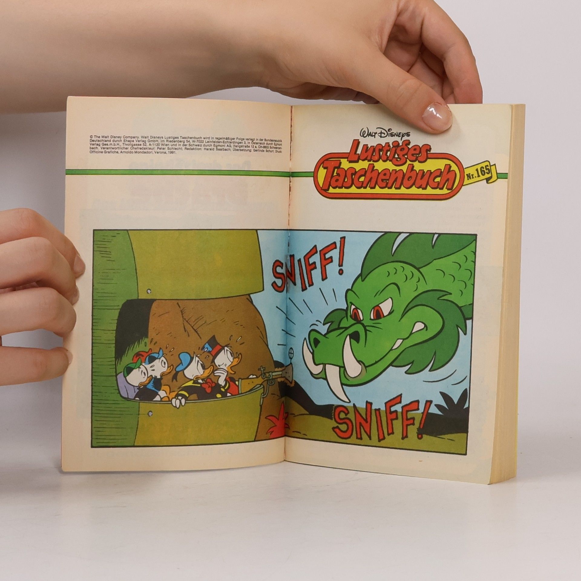 Walt Disney Lustiges Taschenbuch 165. Der dreizähnige Drache