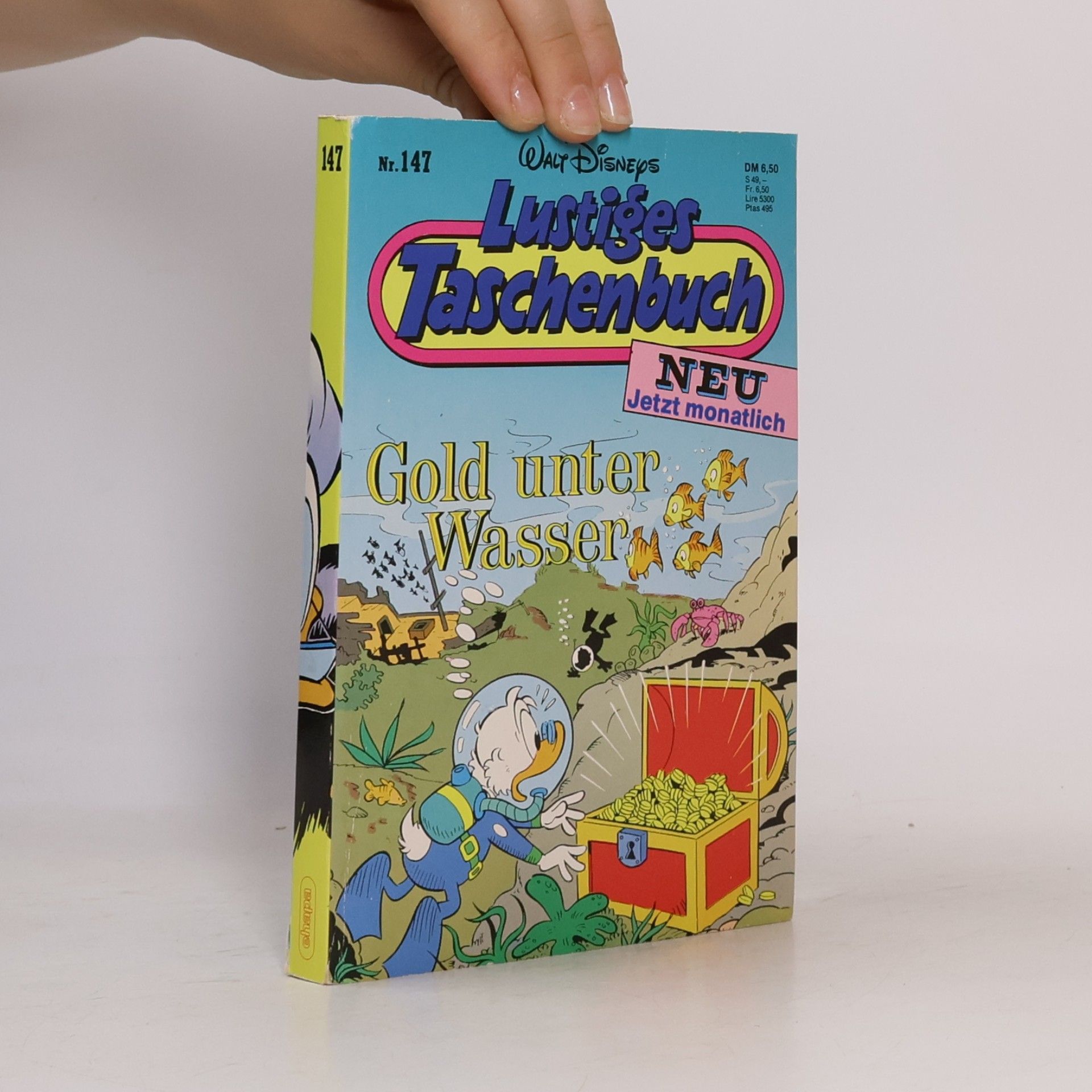 Walt Disney Lustiges Taschenbuch 147. Gold unter Wasser