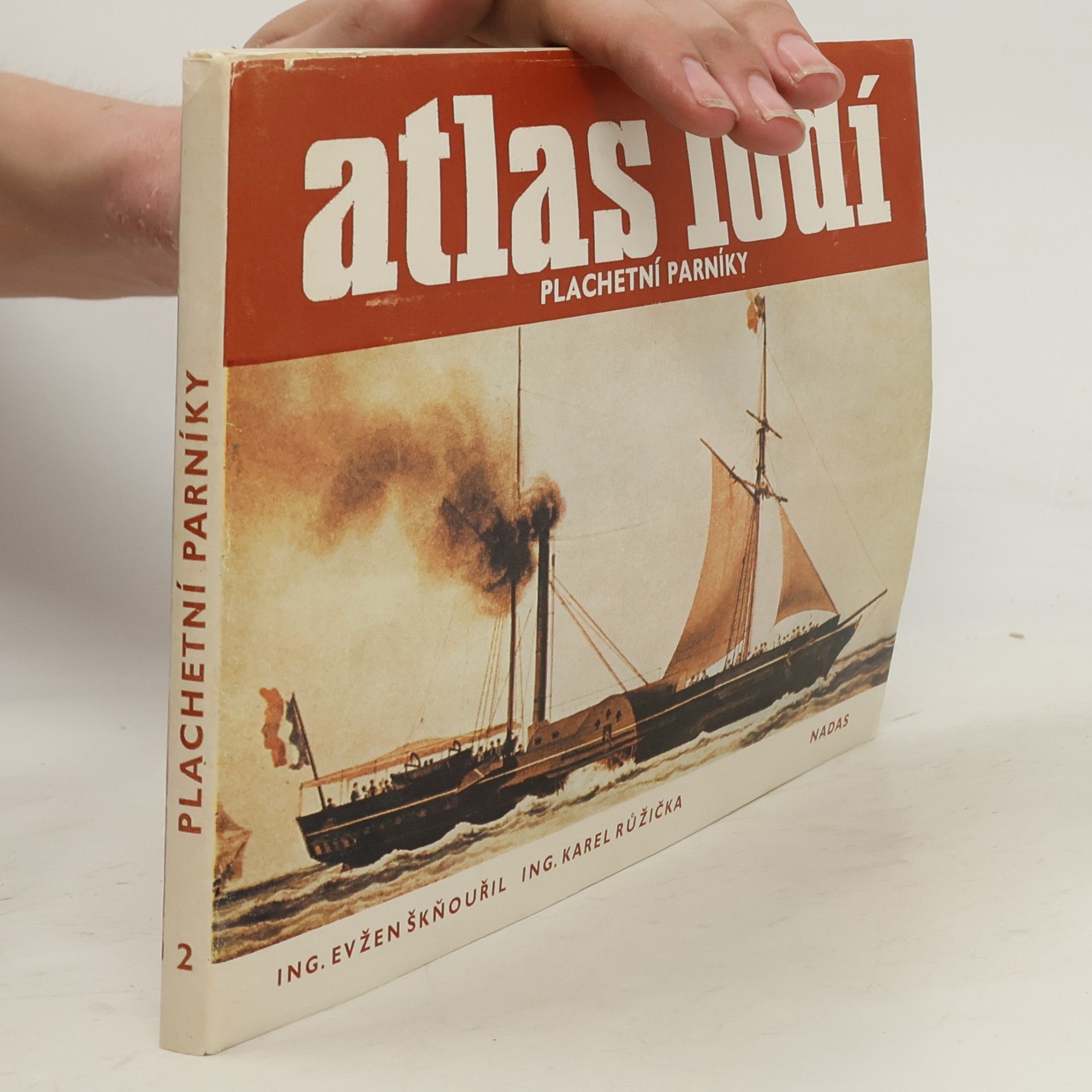 Karel Růžička Atlas lodí 2. Plachetní parníky