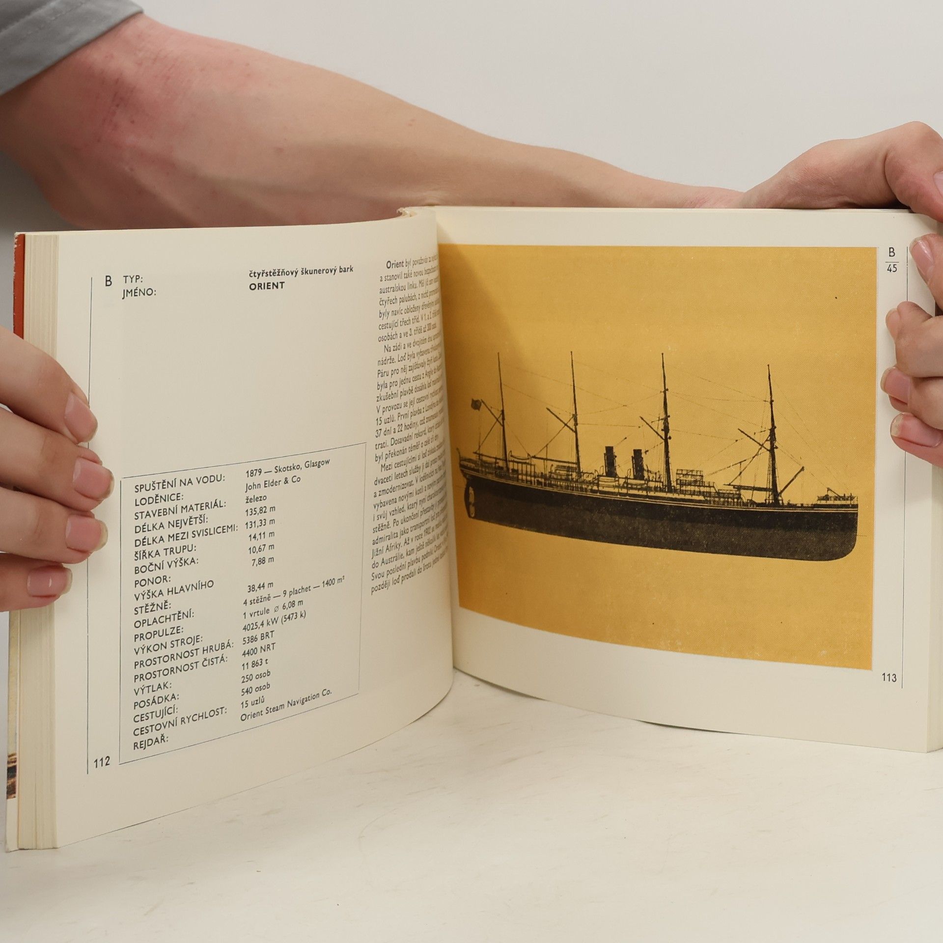 Evžen Škňouřil Atlas lodí 2. Plachetní parníky