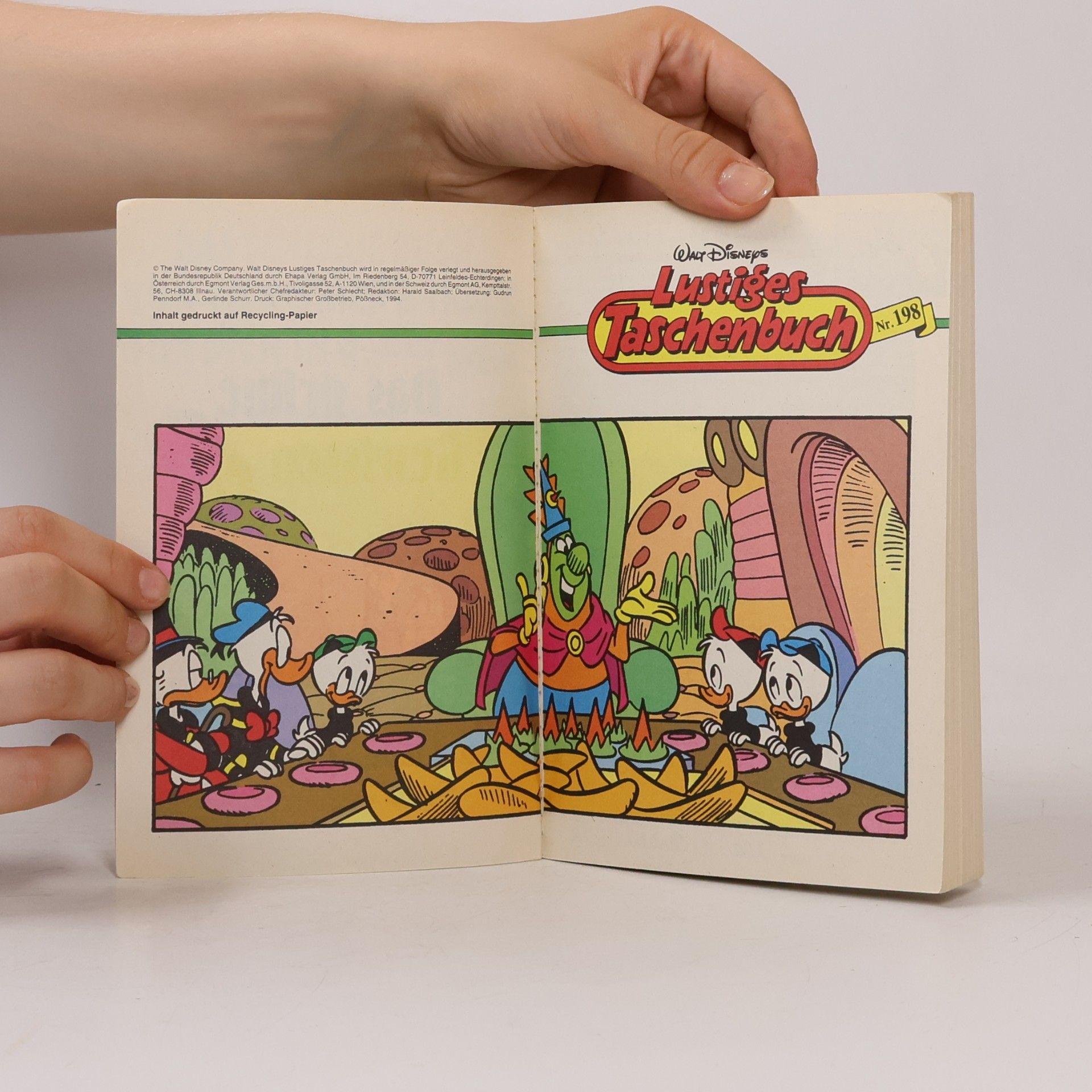 Collectif d'auteurs Lustiges Taschenbuch. Nr. 198