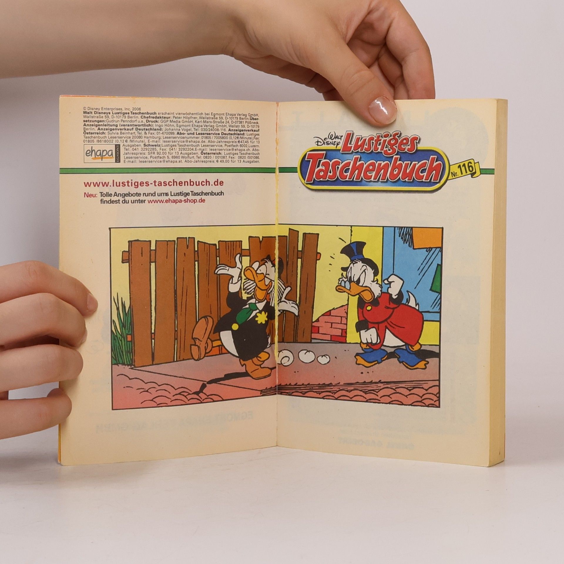 Walt Disney Lustiges Taschenbuch 116. Onkel Dagobert auf Abwegen