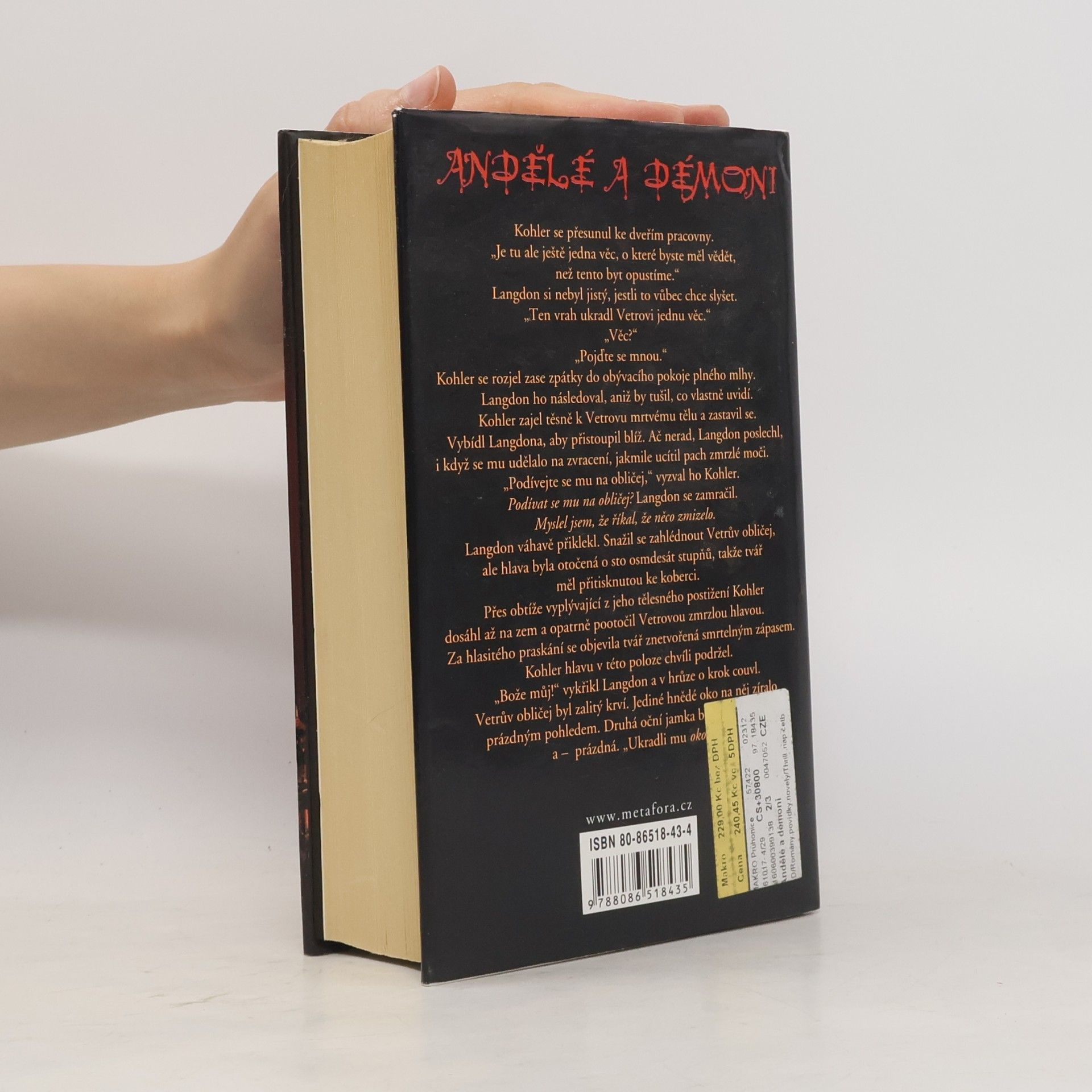 Dan Brown Andělé a démoni