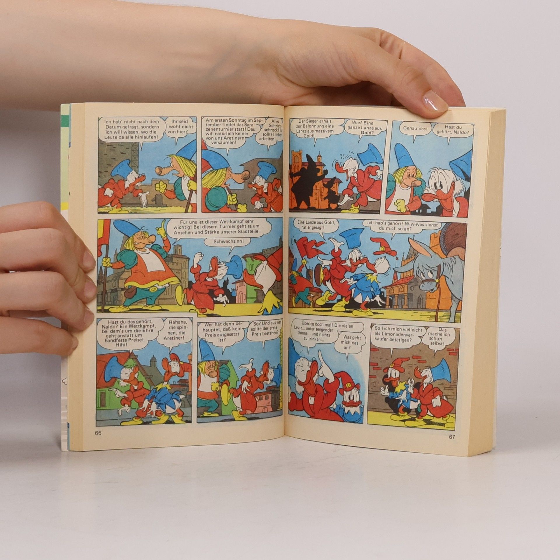 Walt Disney Lustiges Taschenbuch 137. Das güldene Fass