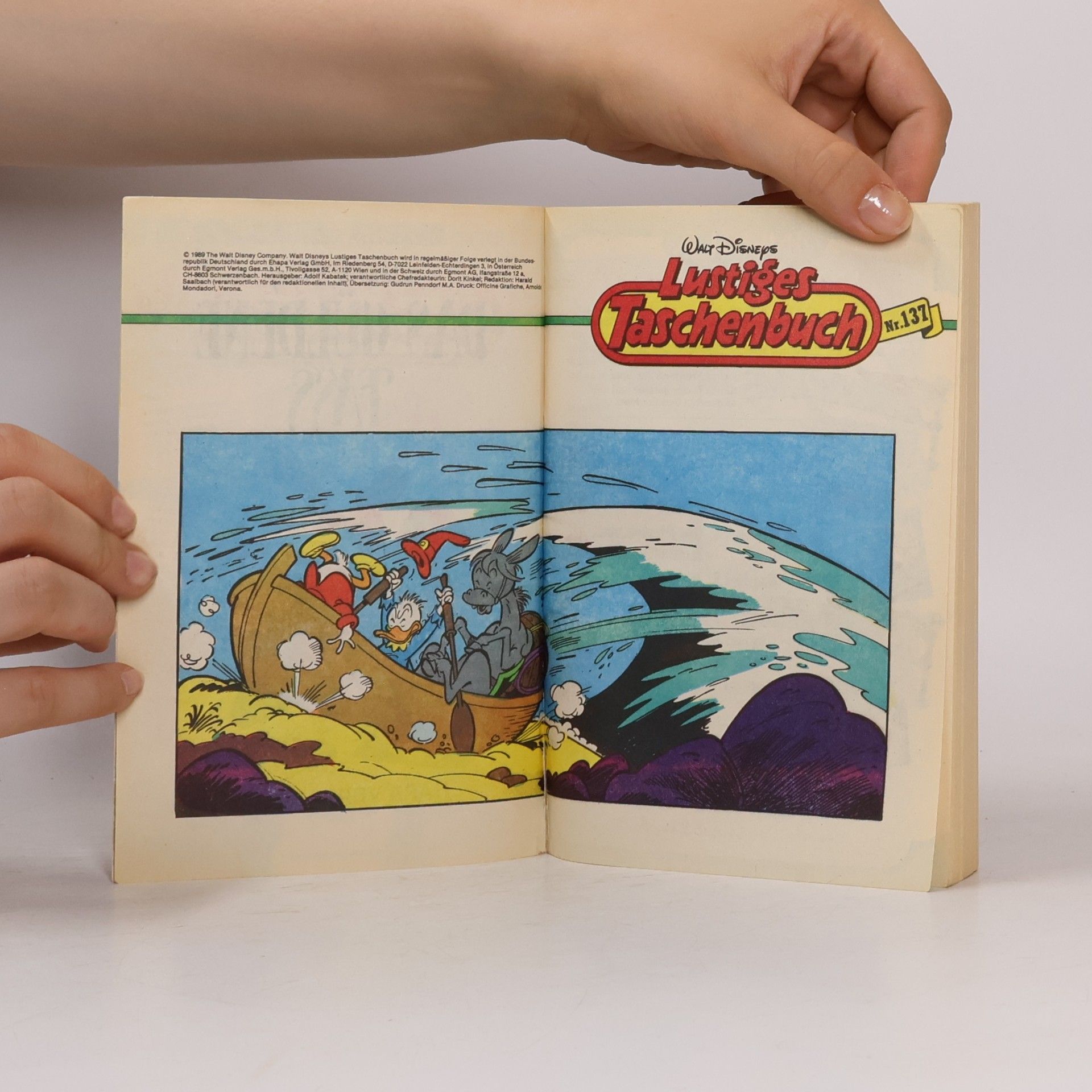 Walt Disney Lustiges Taschenbuch 137. Das güldene Fass