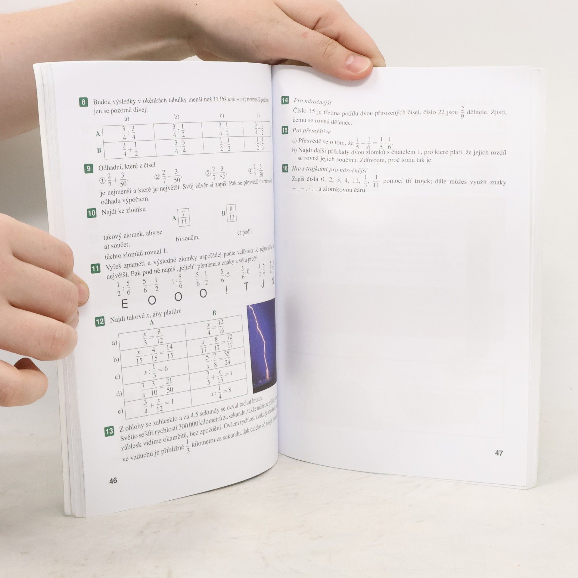 Oldřich Odvárko Matematika pro 7. ročník základní školy 1. Zlomky, celá čísla, racionální čísla
