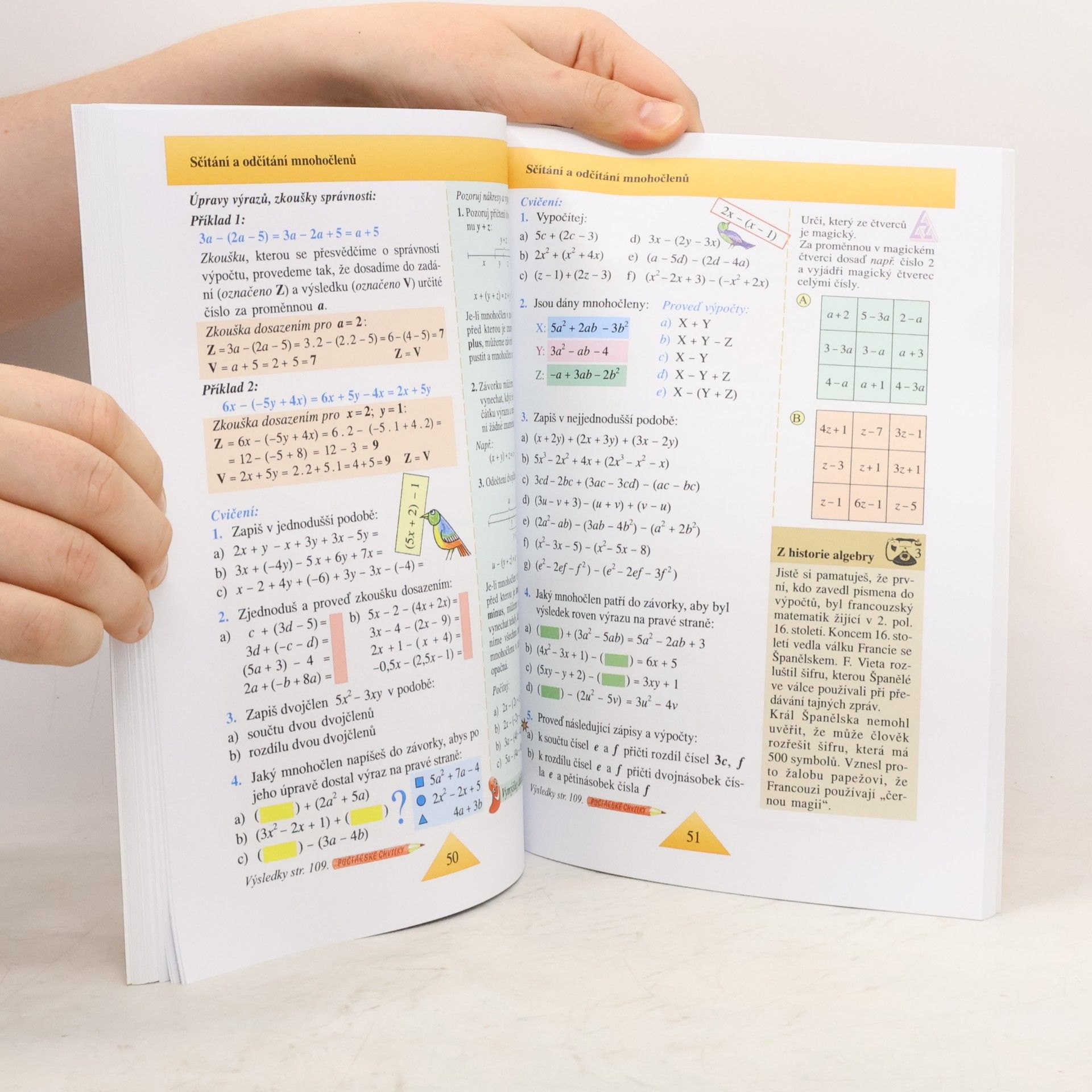 Zdena Rosecká Algebra 8 - učebnice pro 8. ročník