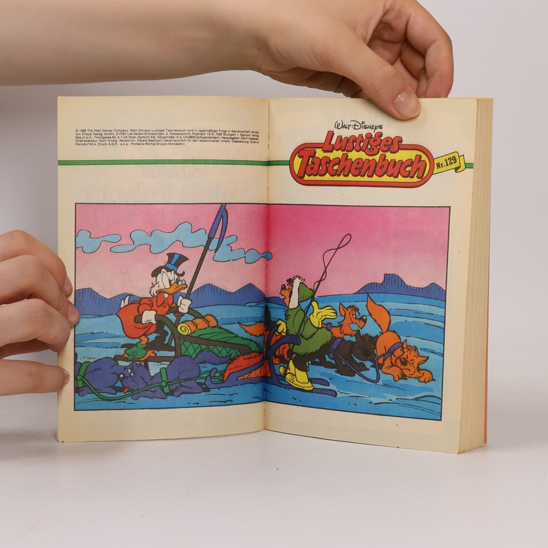 Walt Disney Lustiges Taschenbuch Nr. 129. Einer spielt falsch!