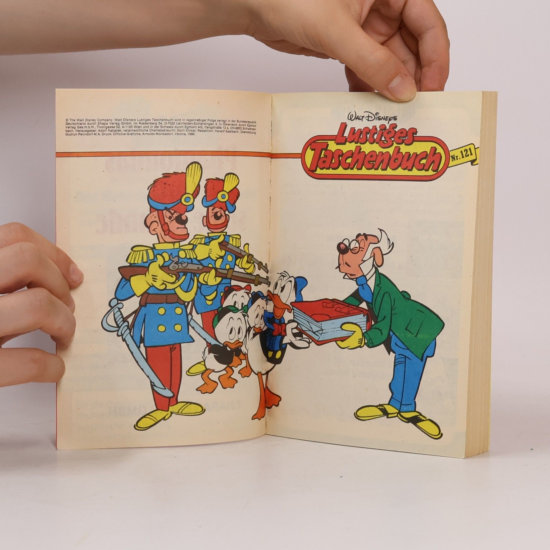 Walt Disney Lustiges Taschenbuch 121. Phantomias und seine Freunde Lustiges