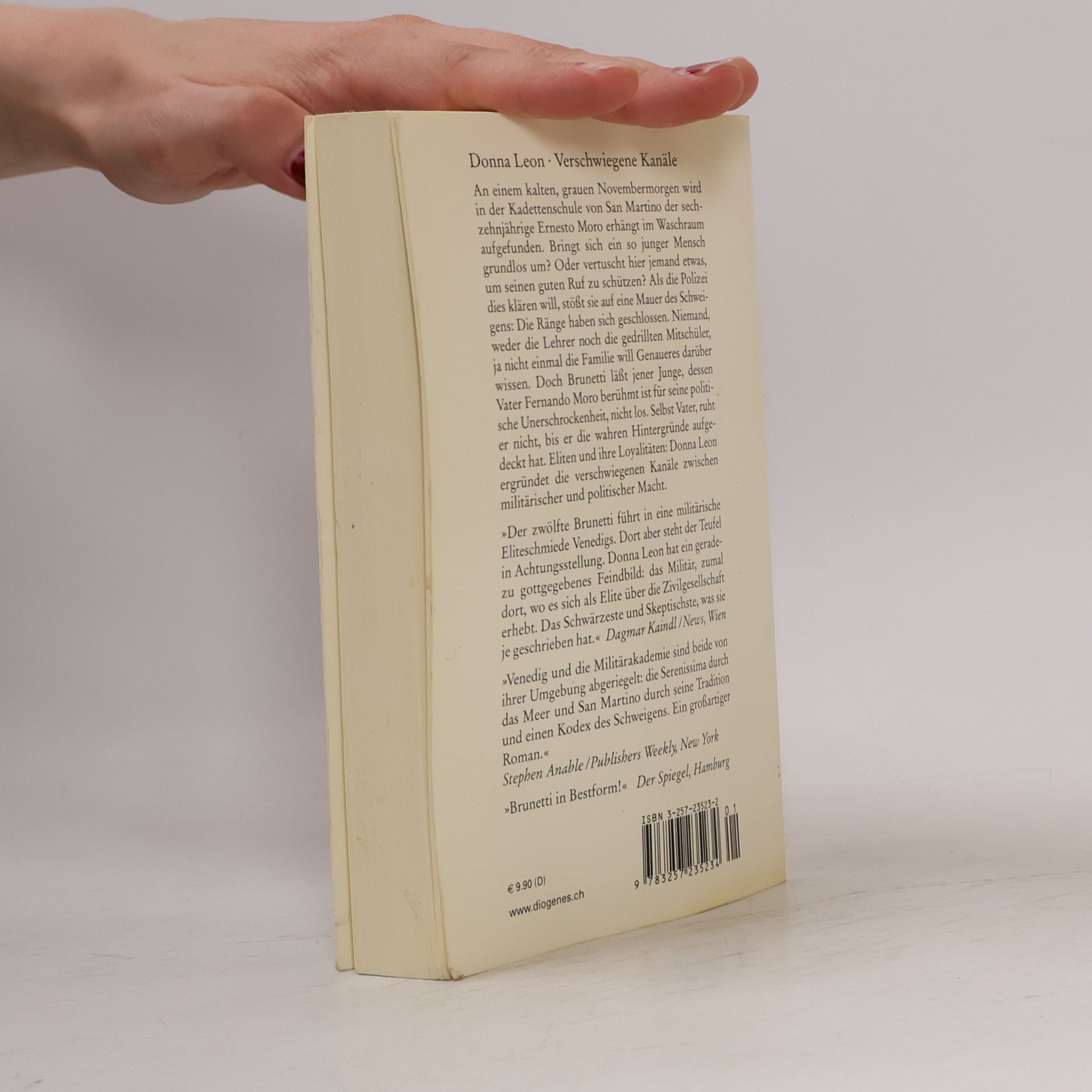Donna Leon Verschwiegene Kanäle
