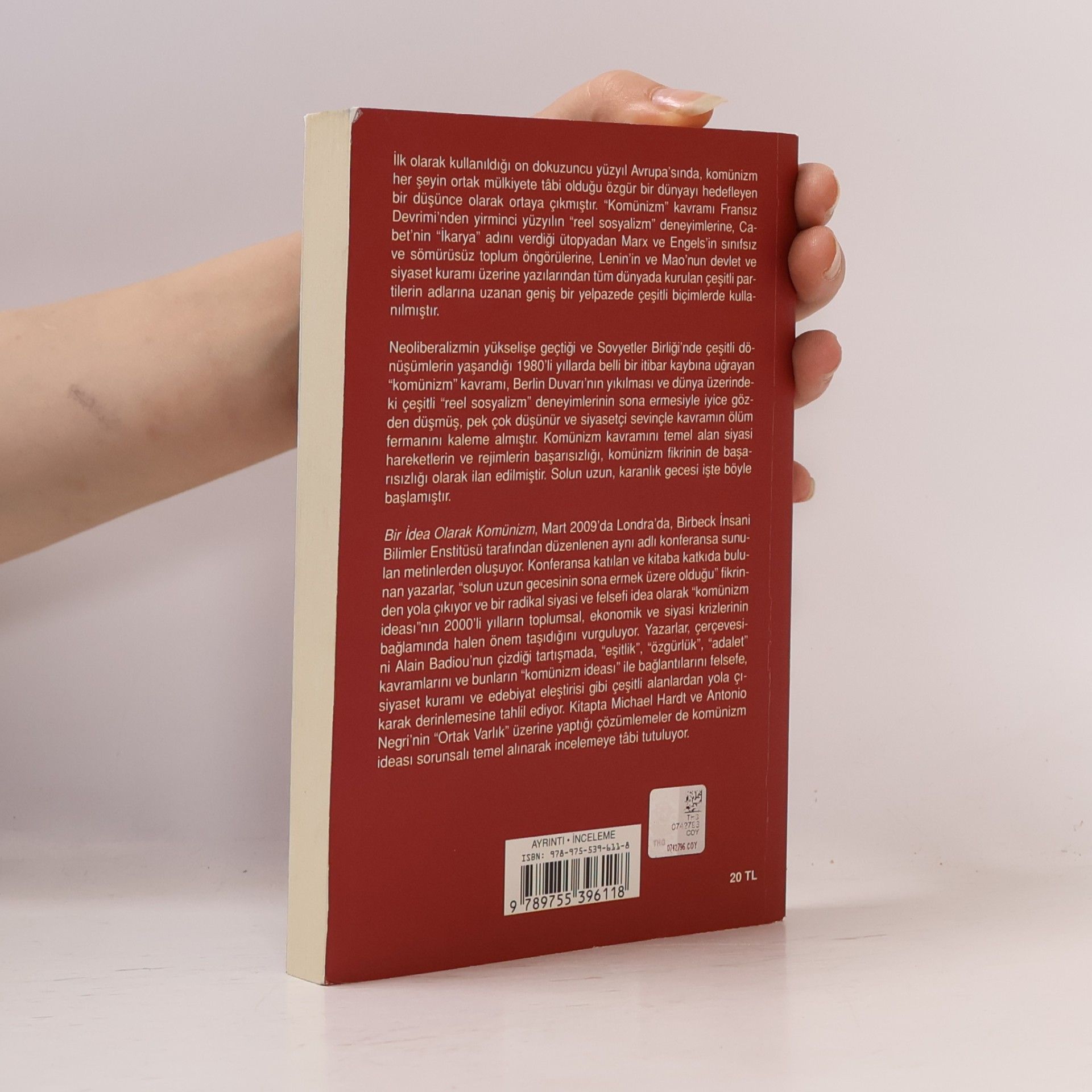 Slavoj Žižek Bir İdea Olarak Komünizm - 2. Basım
