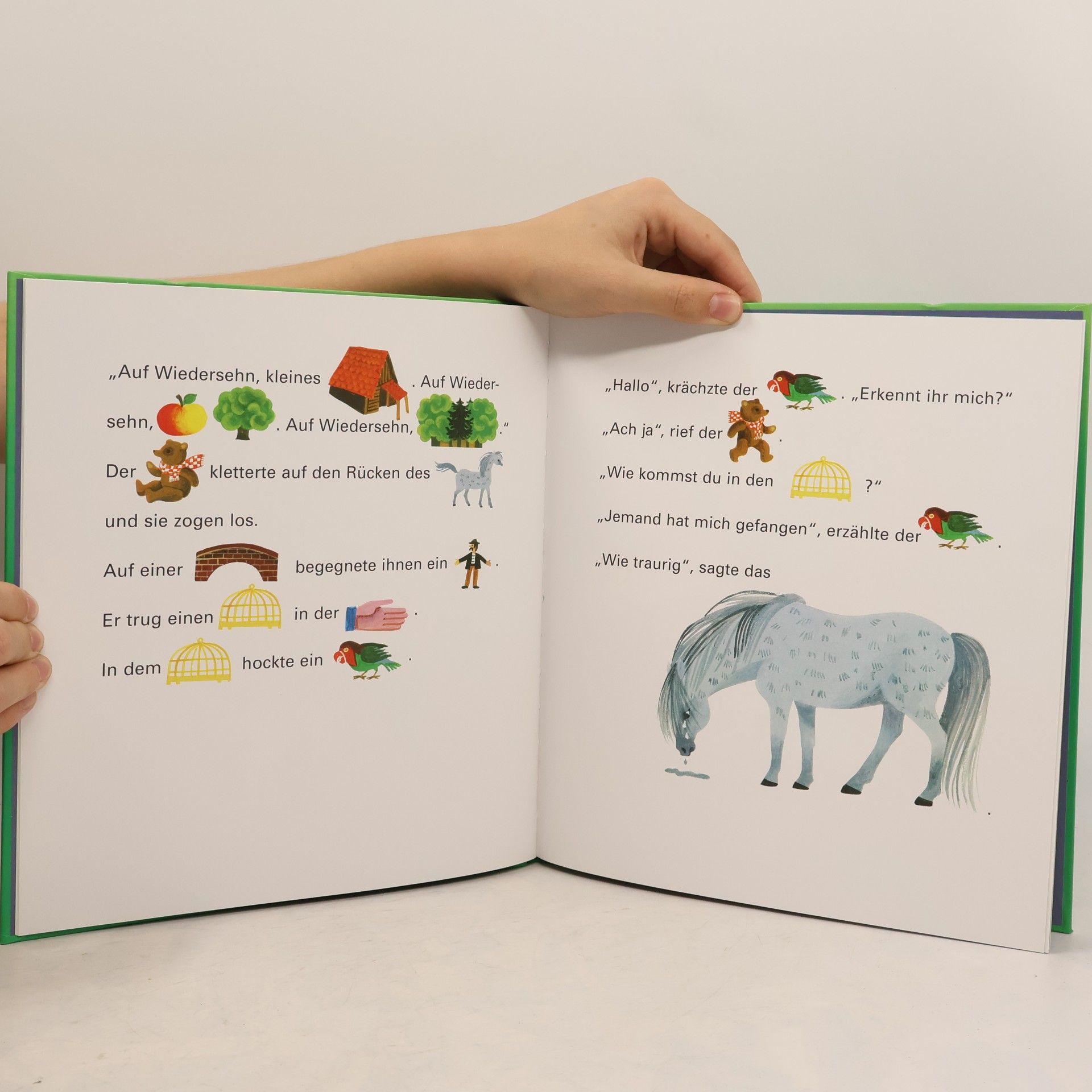 Sigrid Heuck Pony, Bär und Papagei
