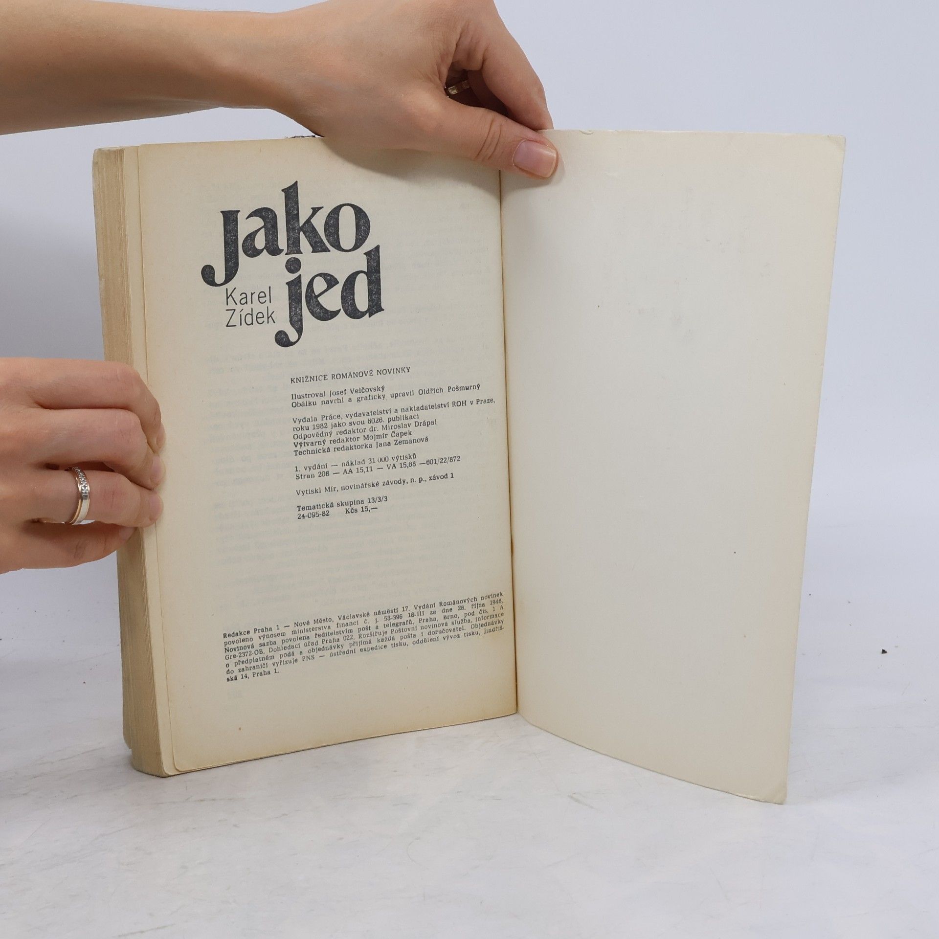 Karel Zídek Jako jed