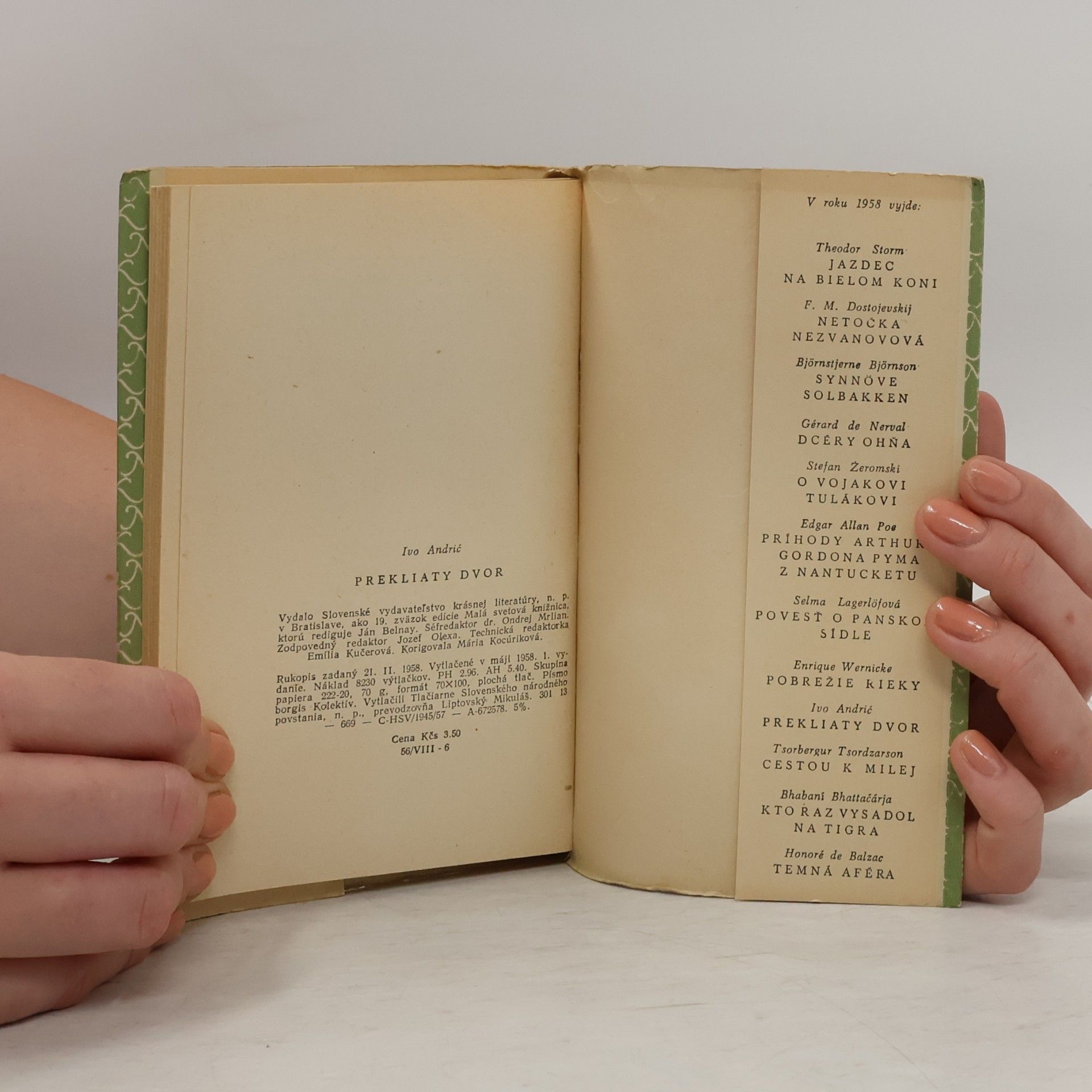 Ivo Andrić Prekliaty dvor