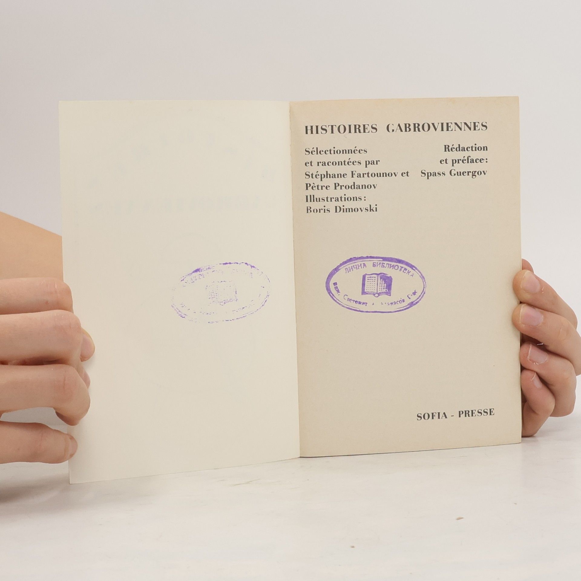 Kolektiv autorů Histoires Gabroviennes