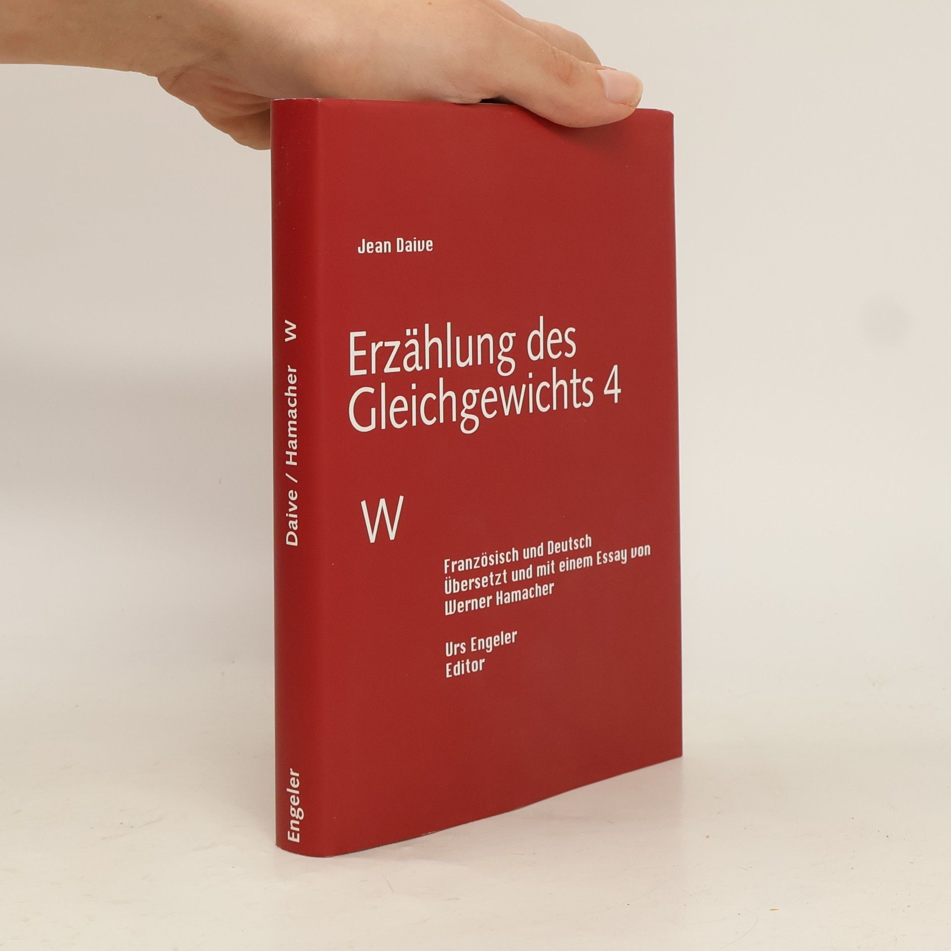 Jean Daive Erzählung des Gleichgewichts 4