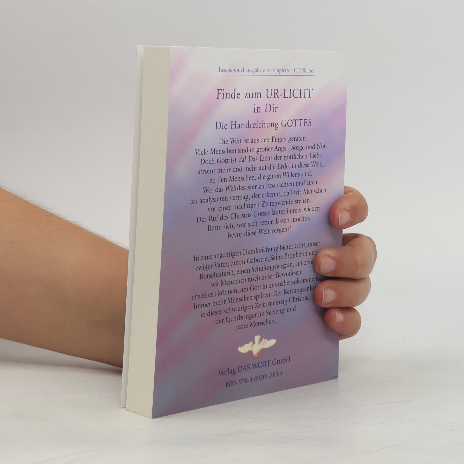 Gabriele Finde zum UR-LICHT in Dir: Die Handreichung GOTTES